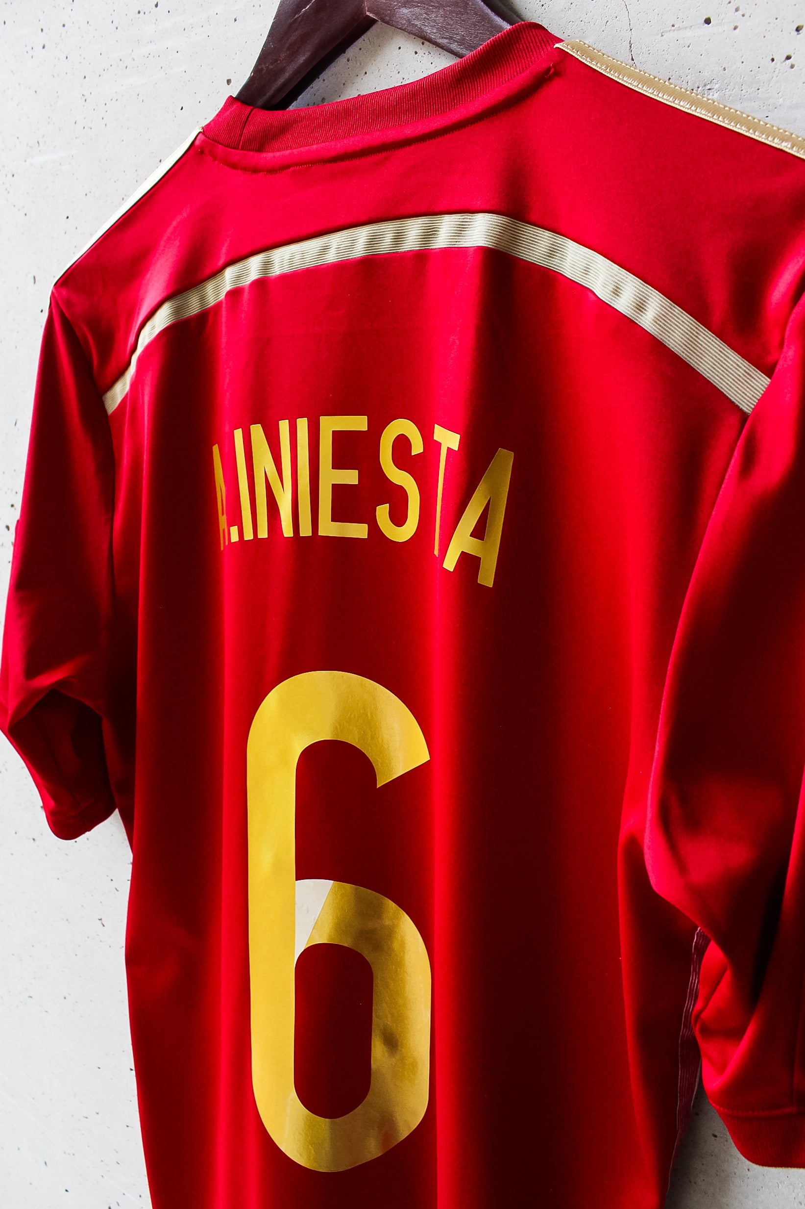 Selección Española Local 2014 Andrés Iniesta #6