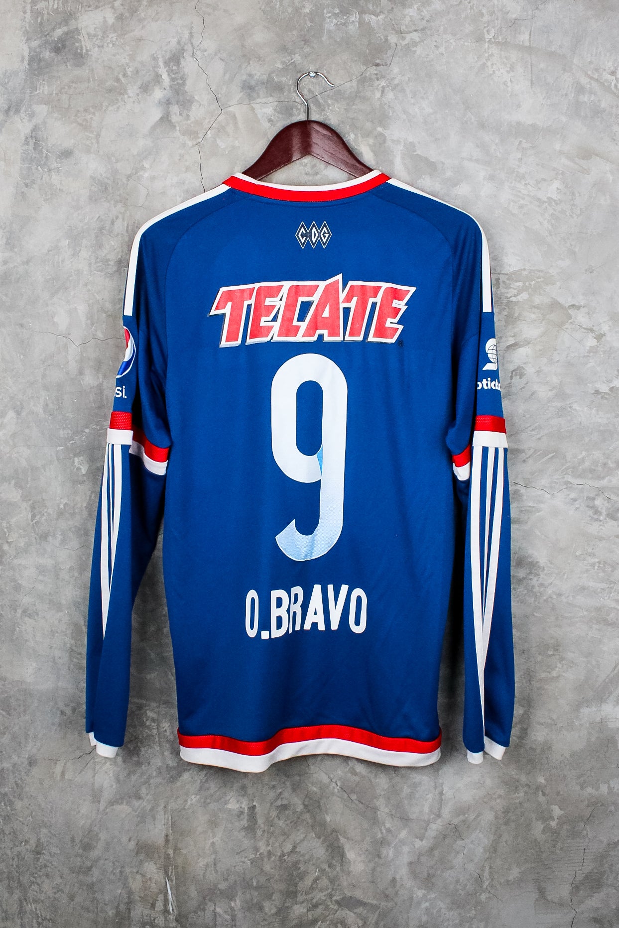 Chivas Visitante 2015/16 Omar Bravo #9 Manga larga