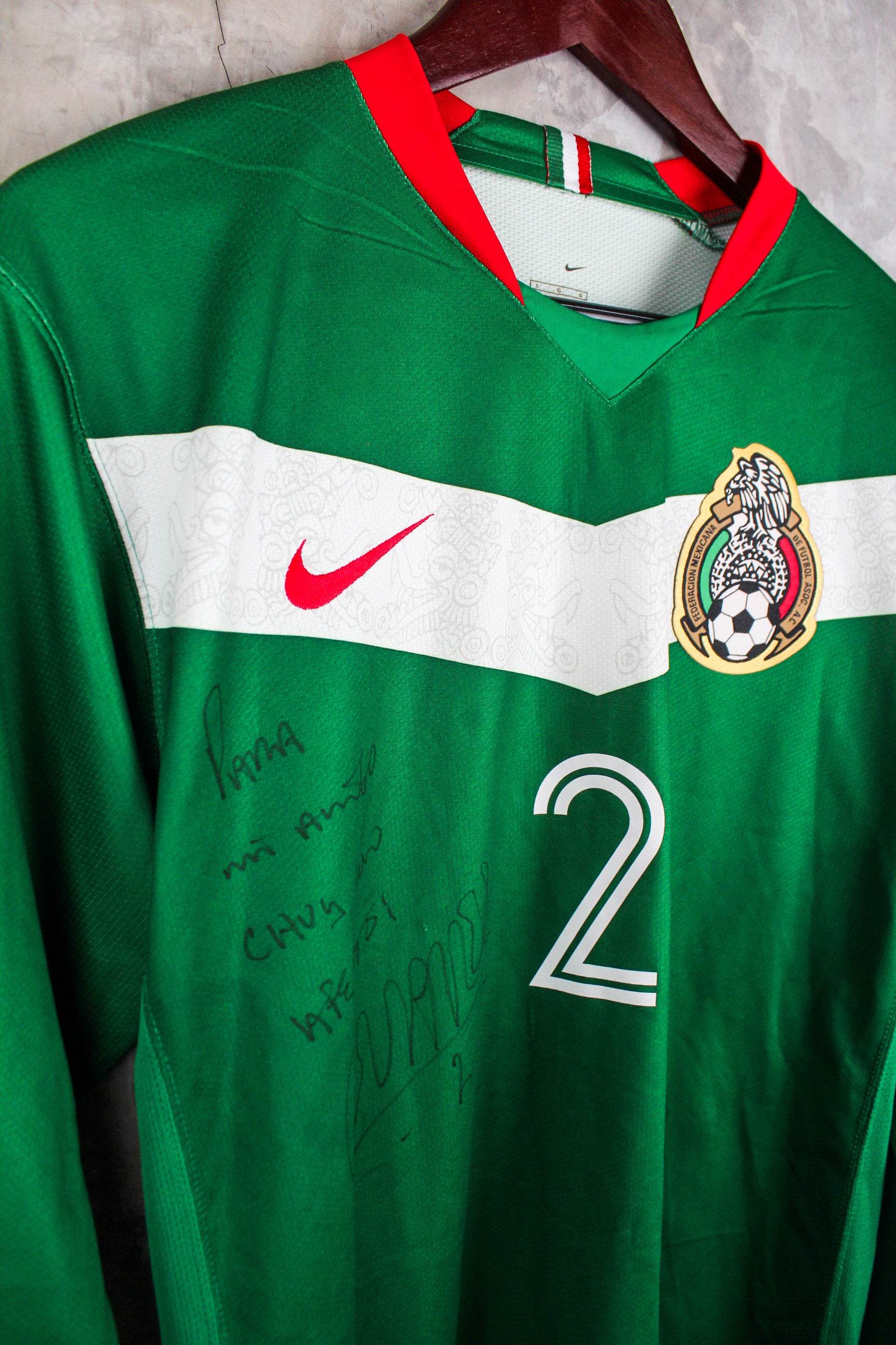 Selección Mexicana 2006 Claudio Suárez #2.