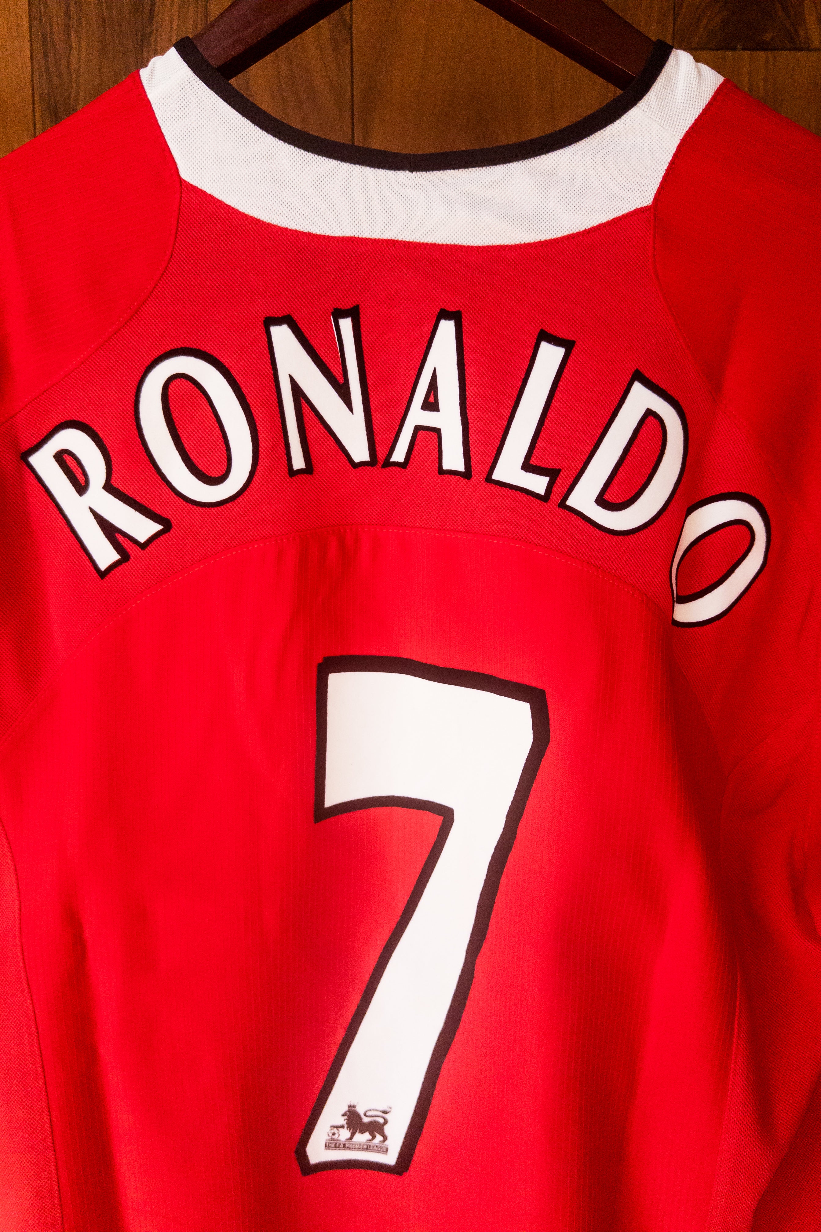 Manchester United Local 2004/06, Cristiano Ronaldo #7.