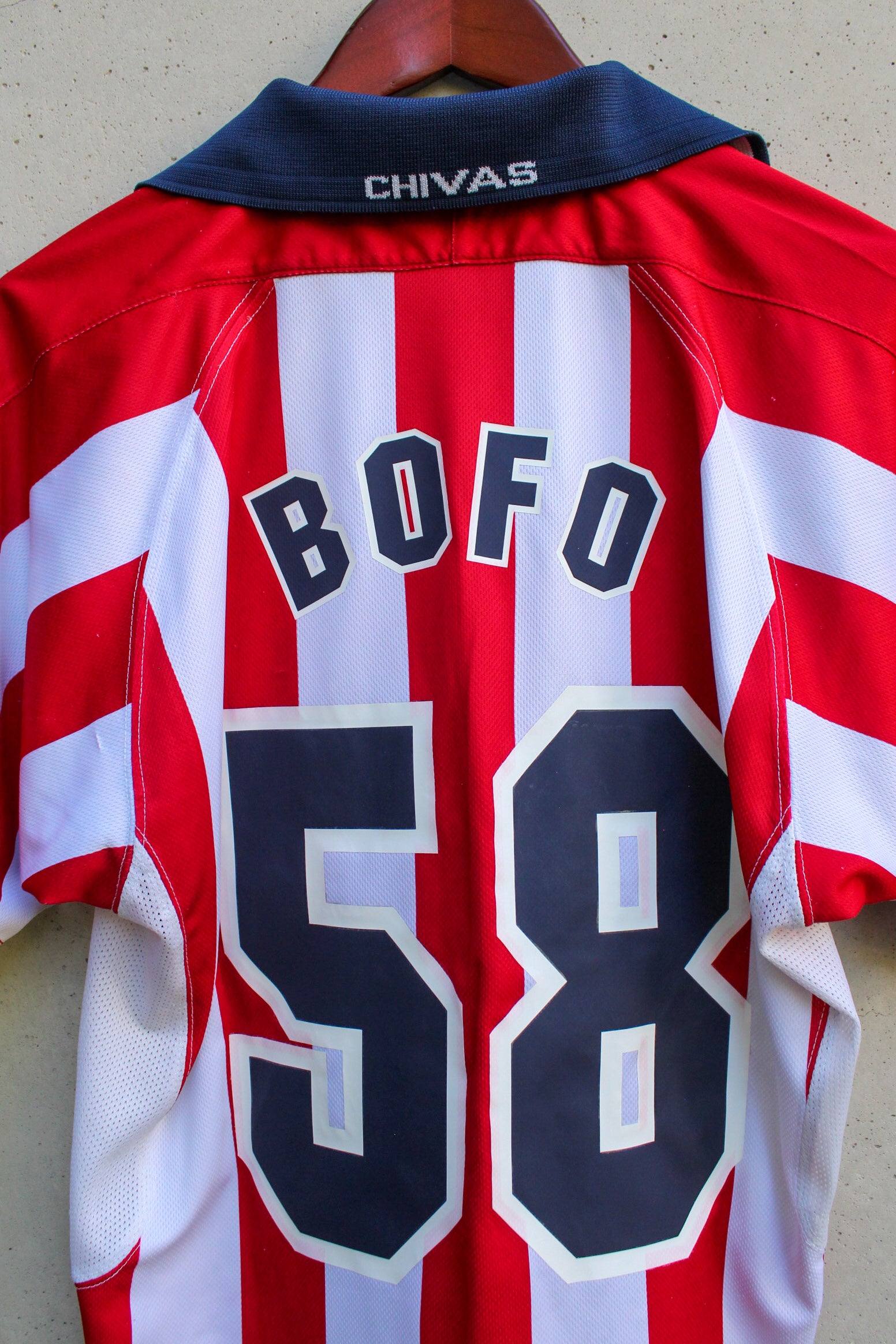 Chivas Local 2004 Adolfo “Bofo” Bautista #58.