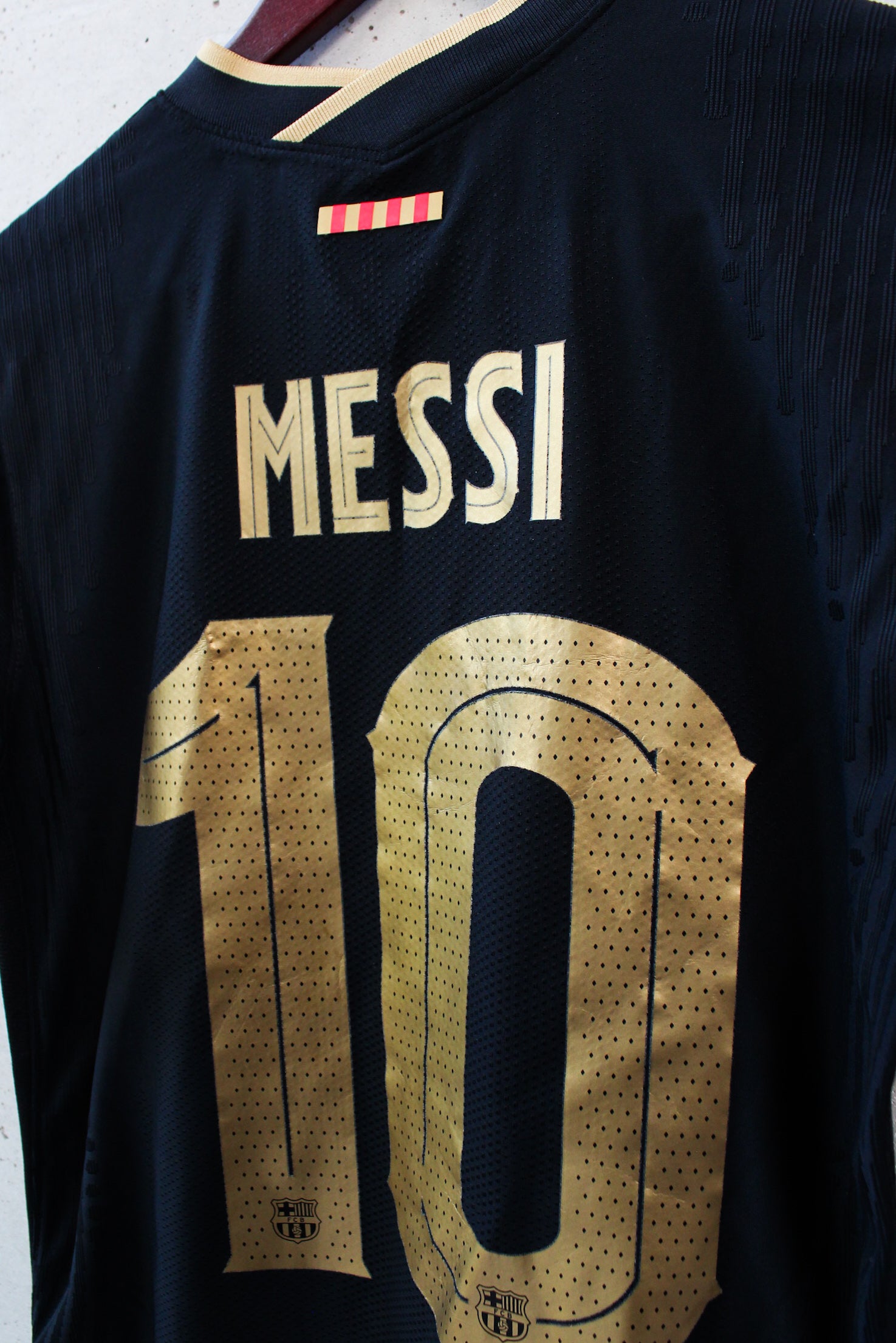 F.C Barcelona Visitante 2020/21 Lionel Messi #10.