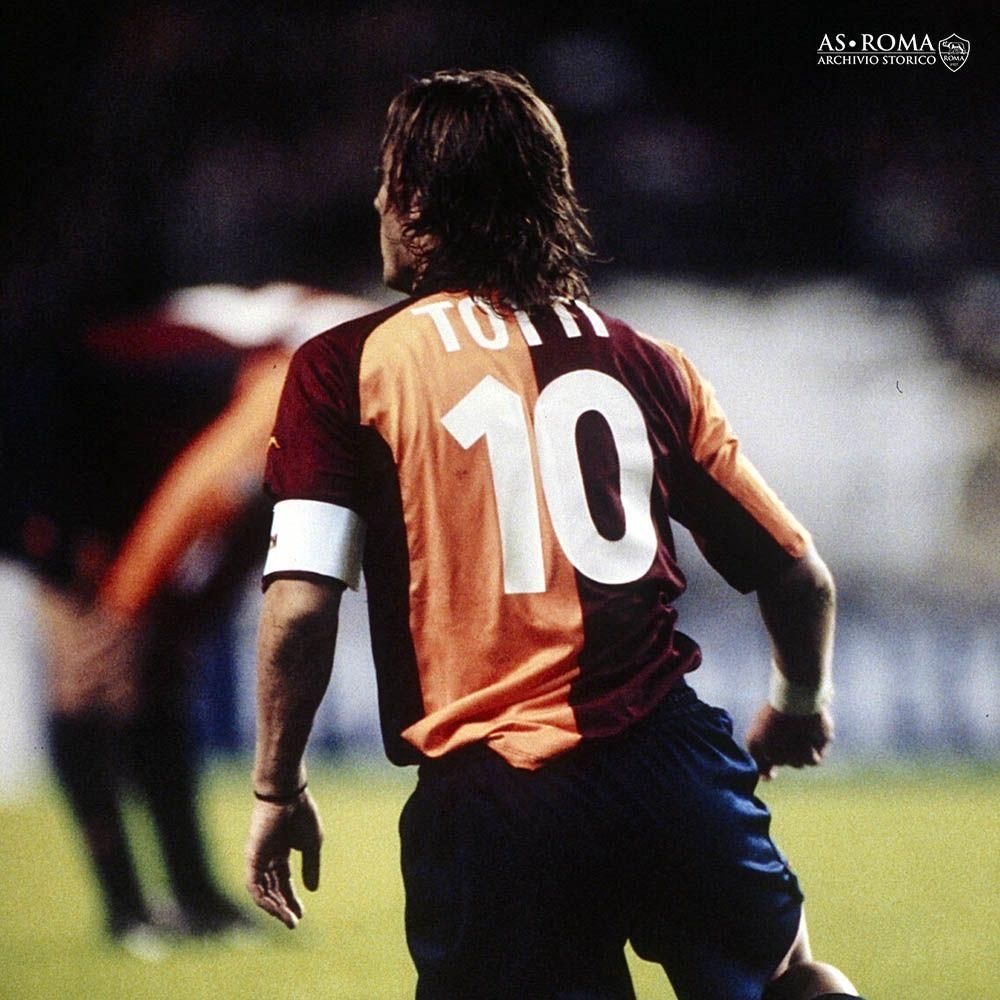 AS Roma Local 2001/02 Champions League Francesco Totti #10