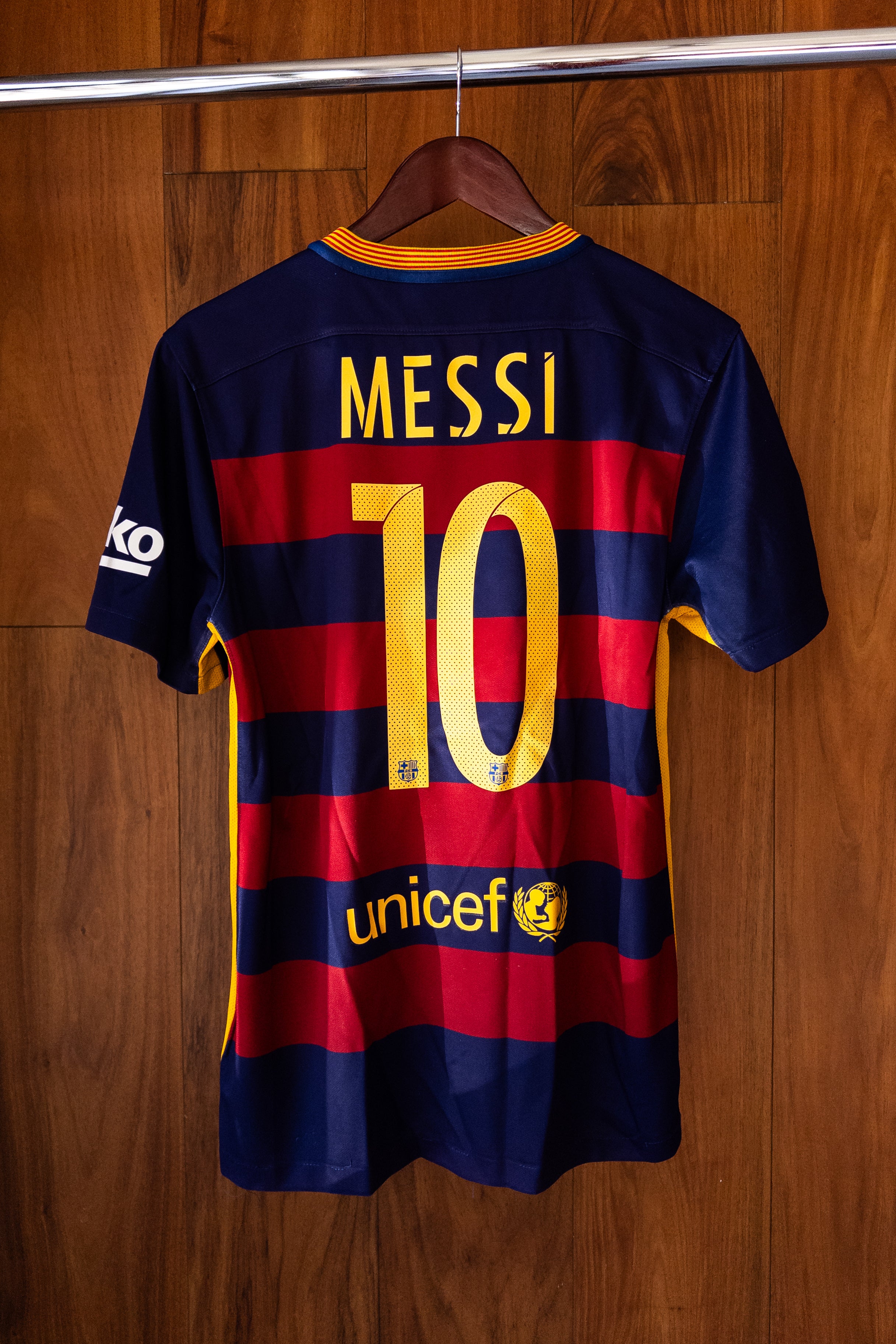 FC Barcelona Local 2015/16 Lionel Messi #10