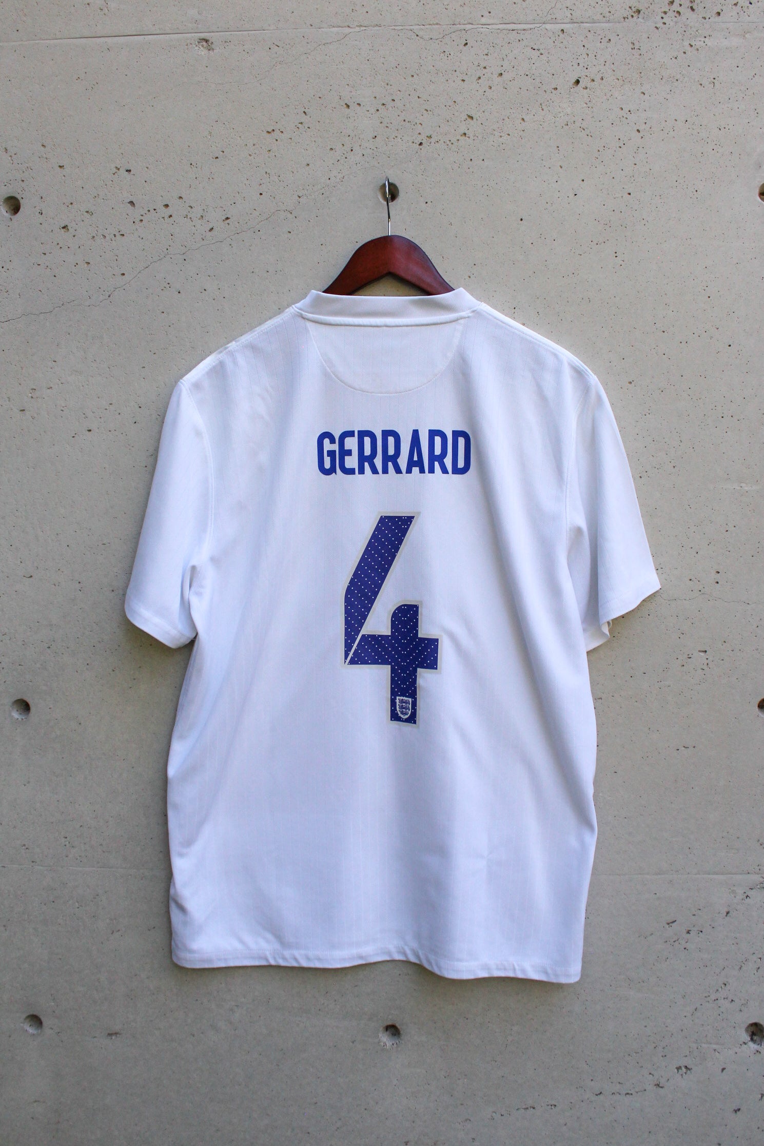 Selección Inglesa Local 2014 Steven Gerrard #4.