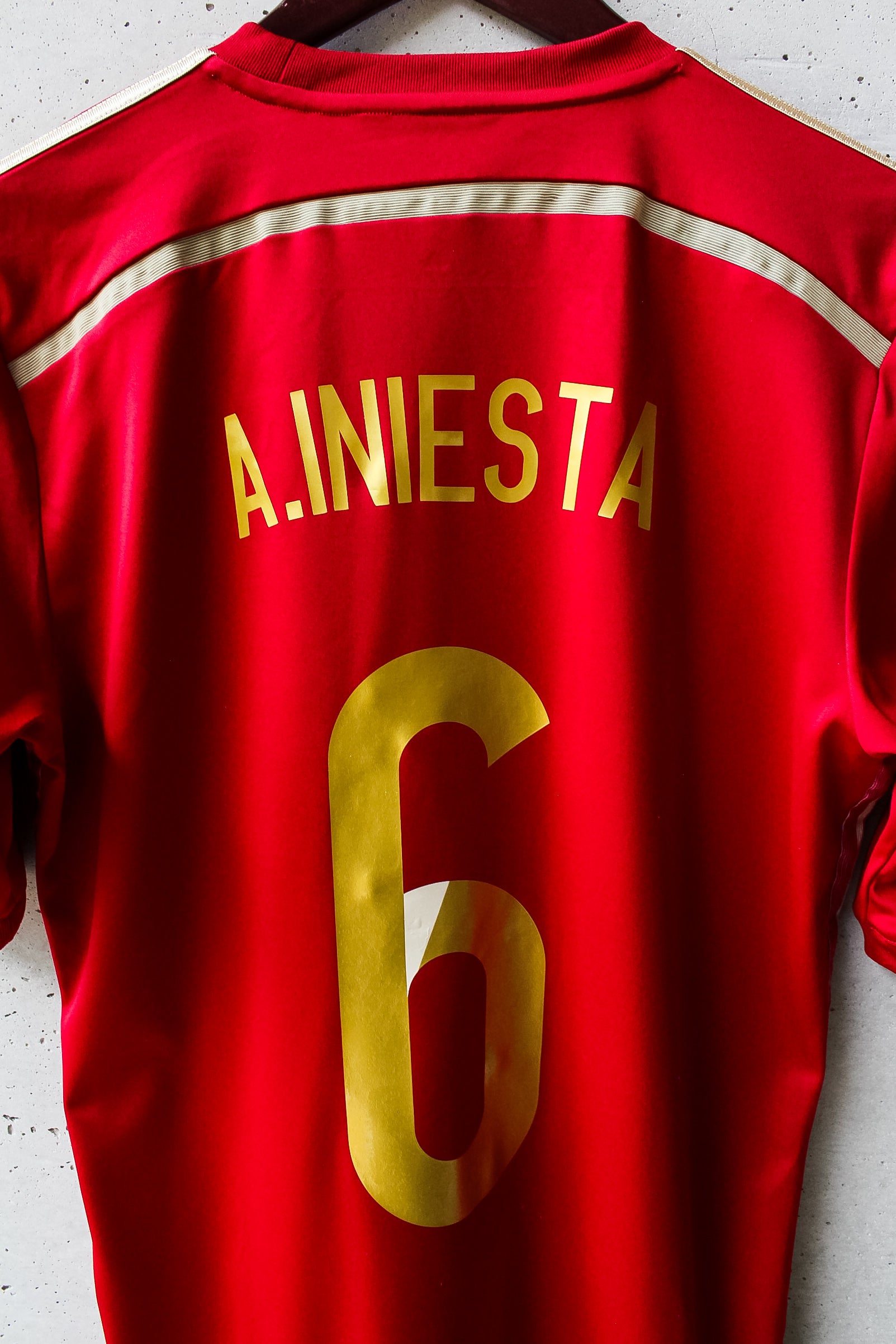 Selección Española Local 2014 Andrés Iniesta #6