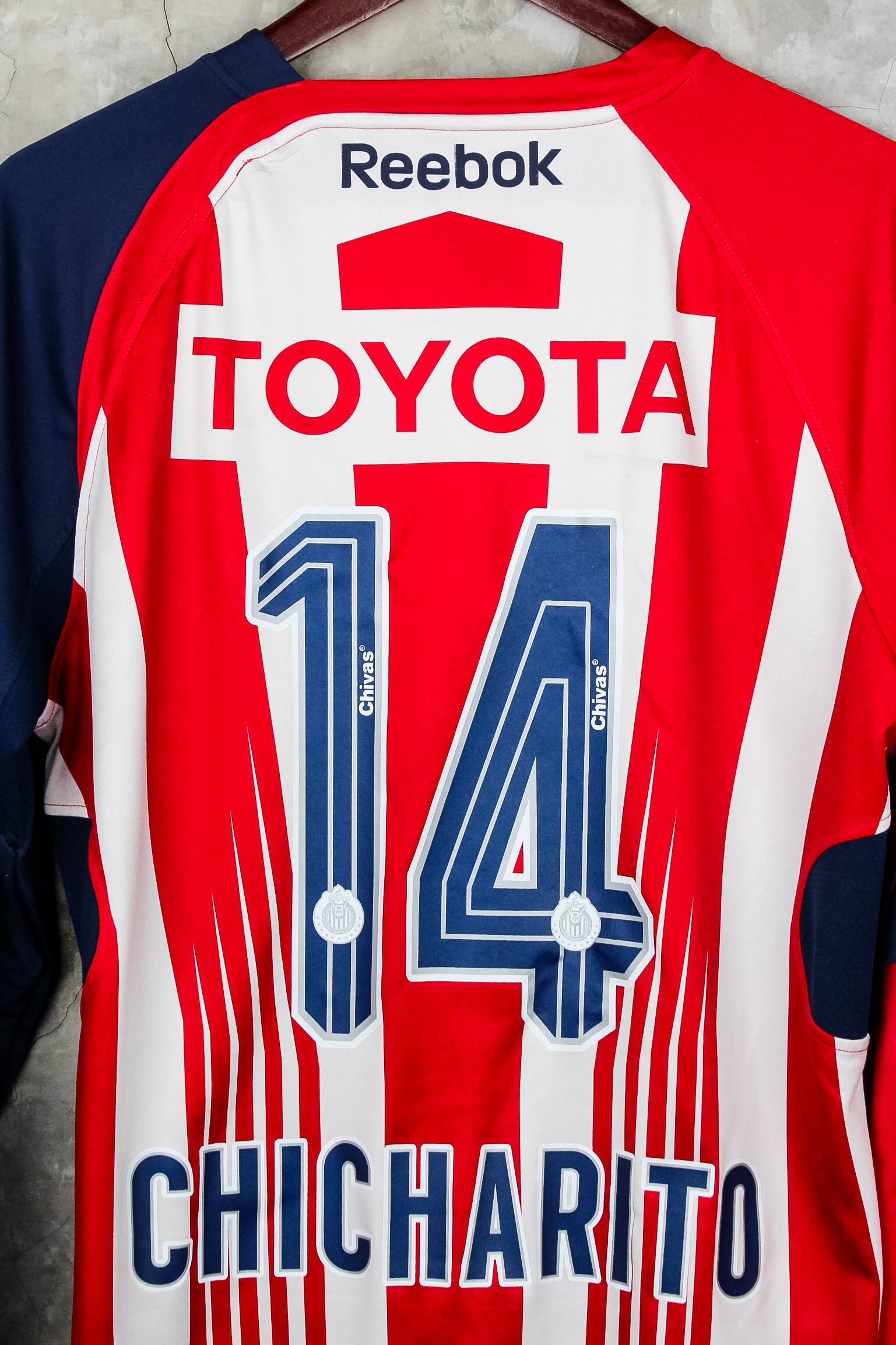 Chivas Local 2009/10 Javier "Chicharito" Hernández #14 Manga larga