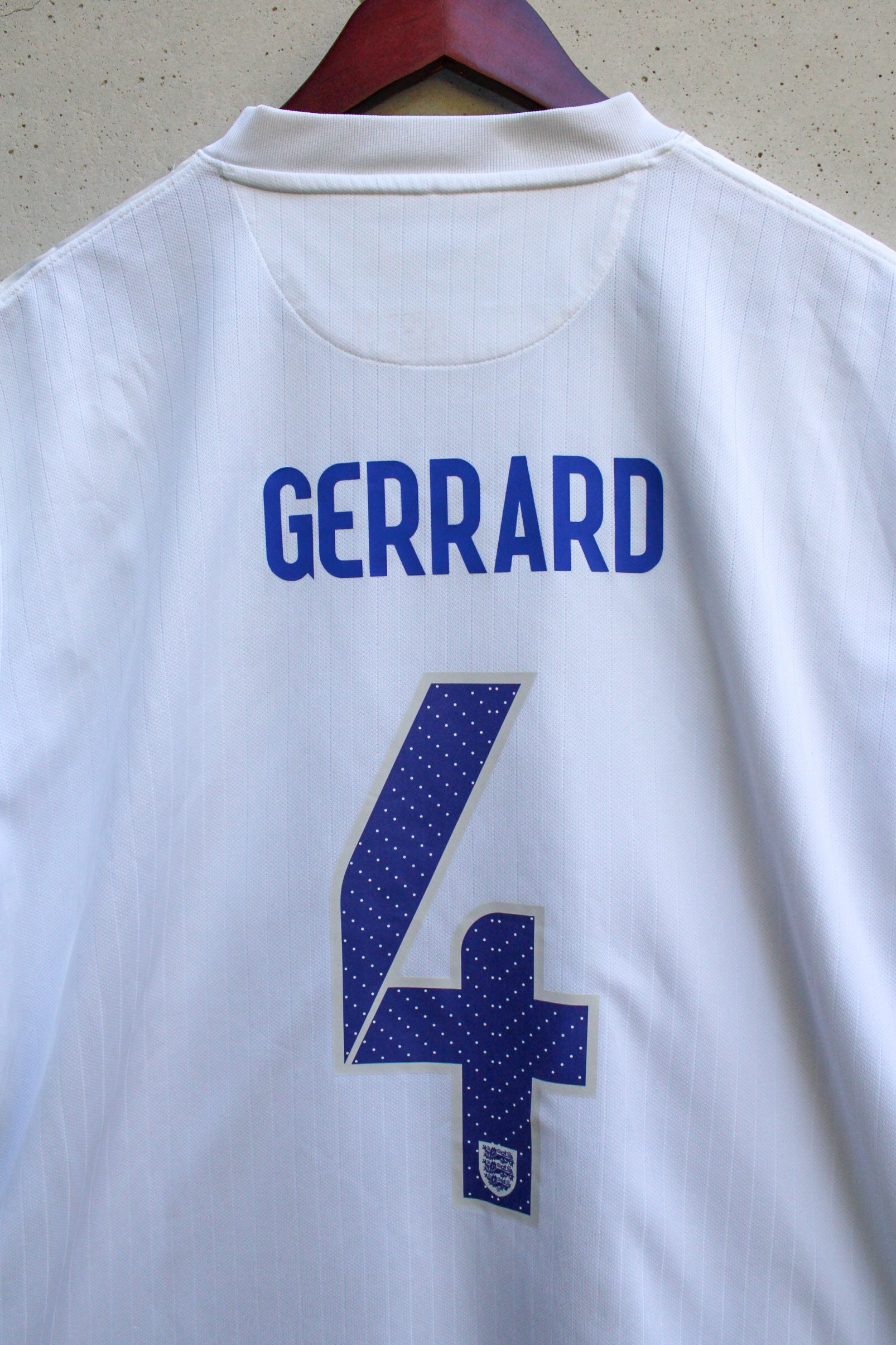 Selección Inglesa Local 2014 Steven Gerrard #4.