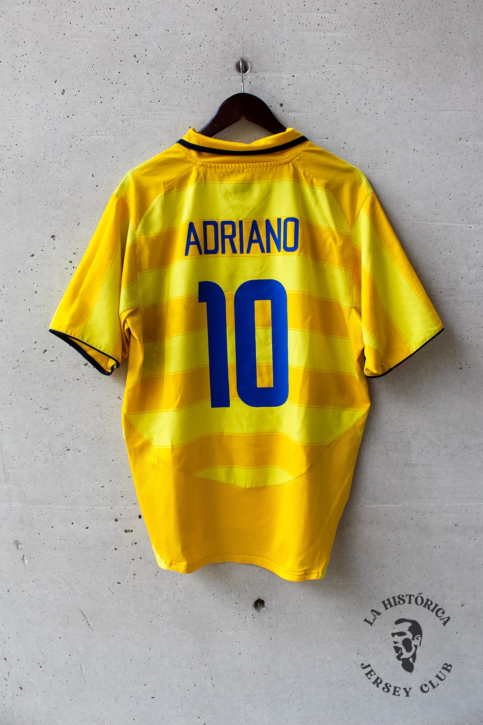 Inter de Milán Visitante 2003/04 Adriano Leite #10