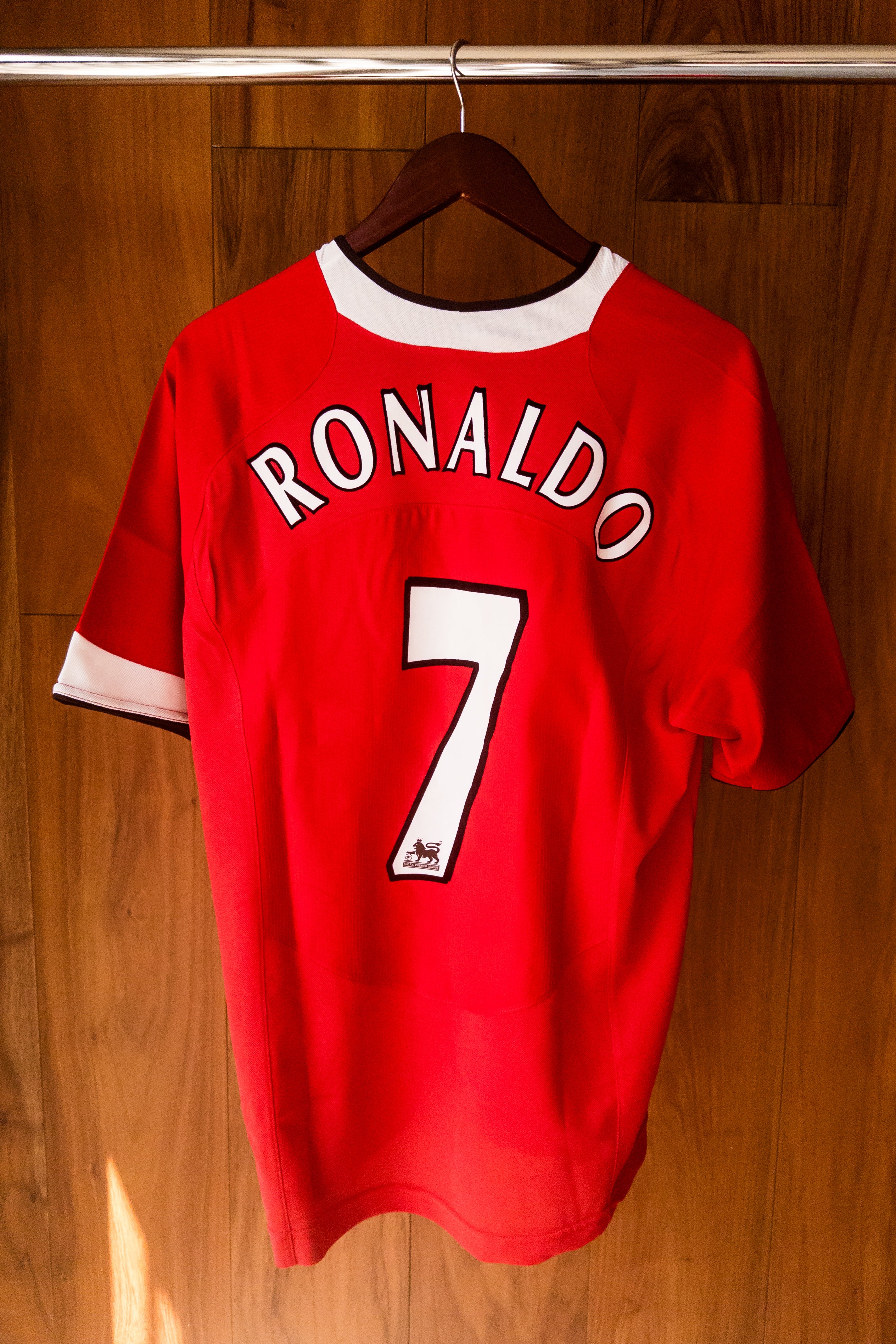 Manchester United Local 2004/06, Cristiano Ronaldo #7.