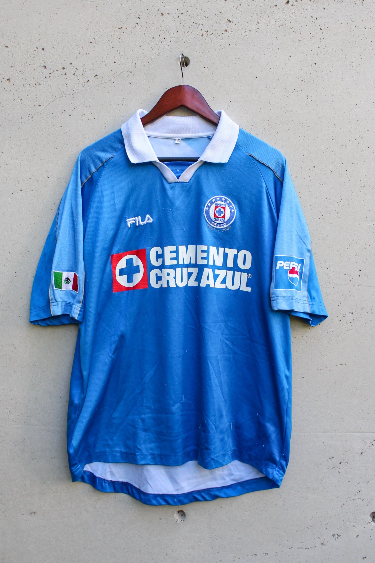 Cruz Azul Local 2000/01.