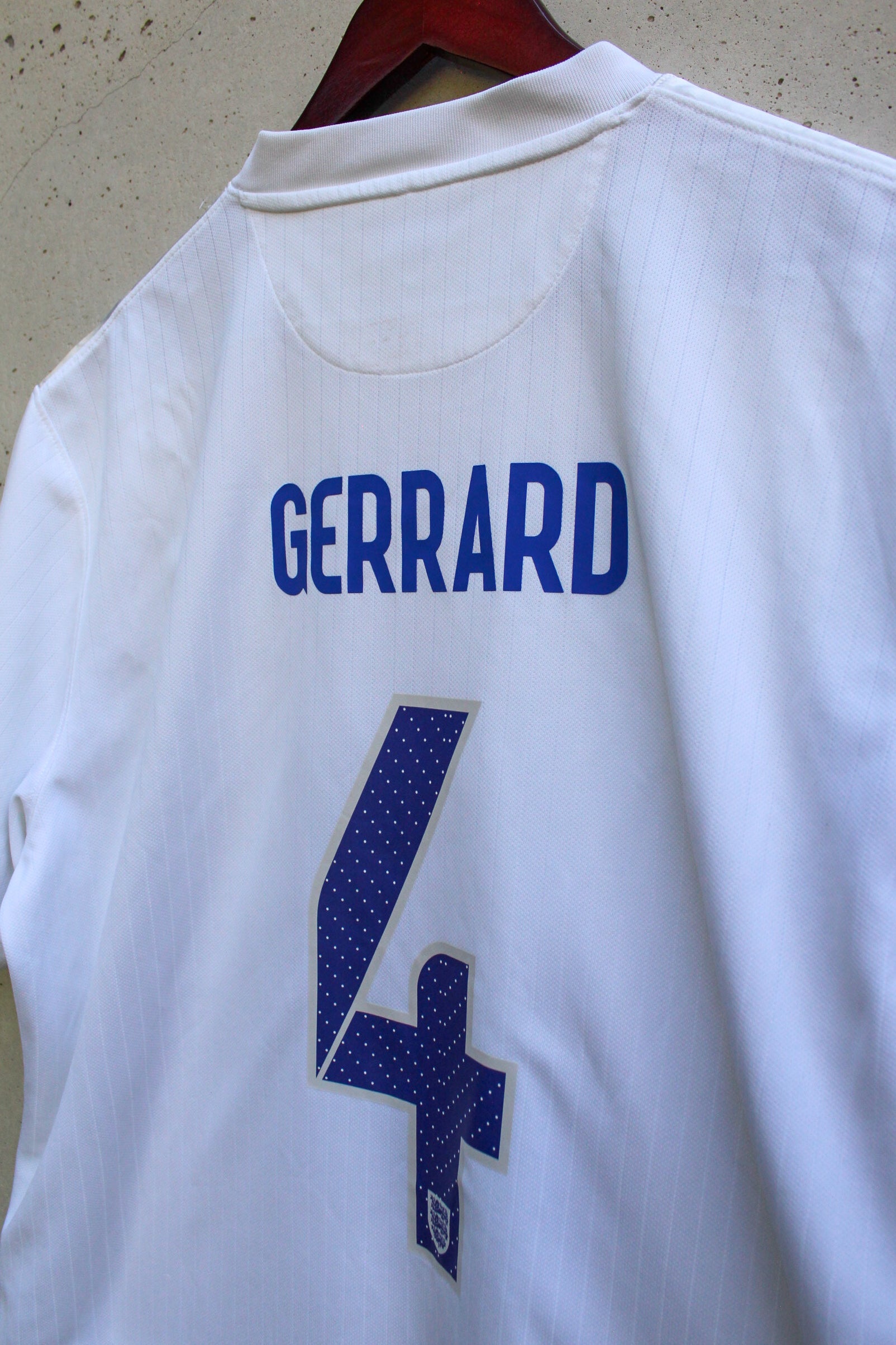 Selección Inglesa Local 2014 Steven Gerrard #4.