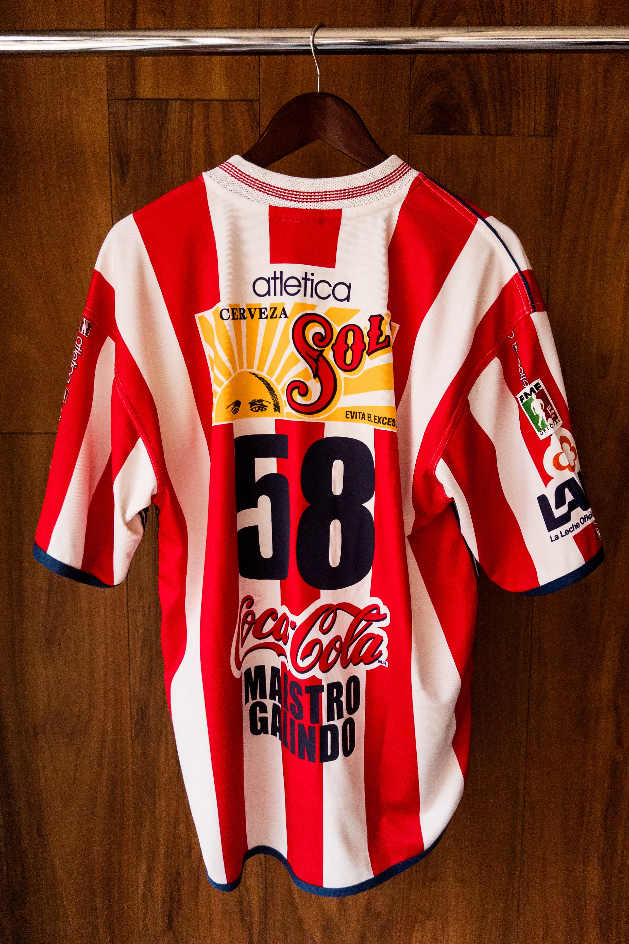 Chivas Local 2000/01 Benjamín “Maestro “ Galindo #58.