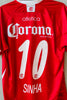 Toluca Local 2008/09 Firmada Sinha #10.