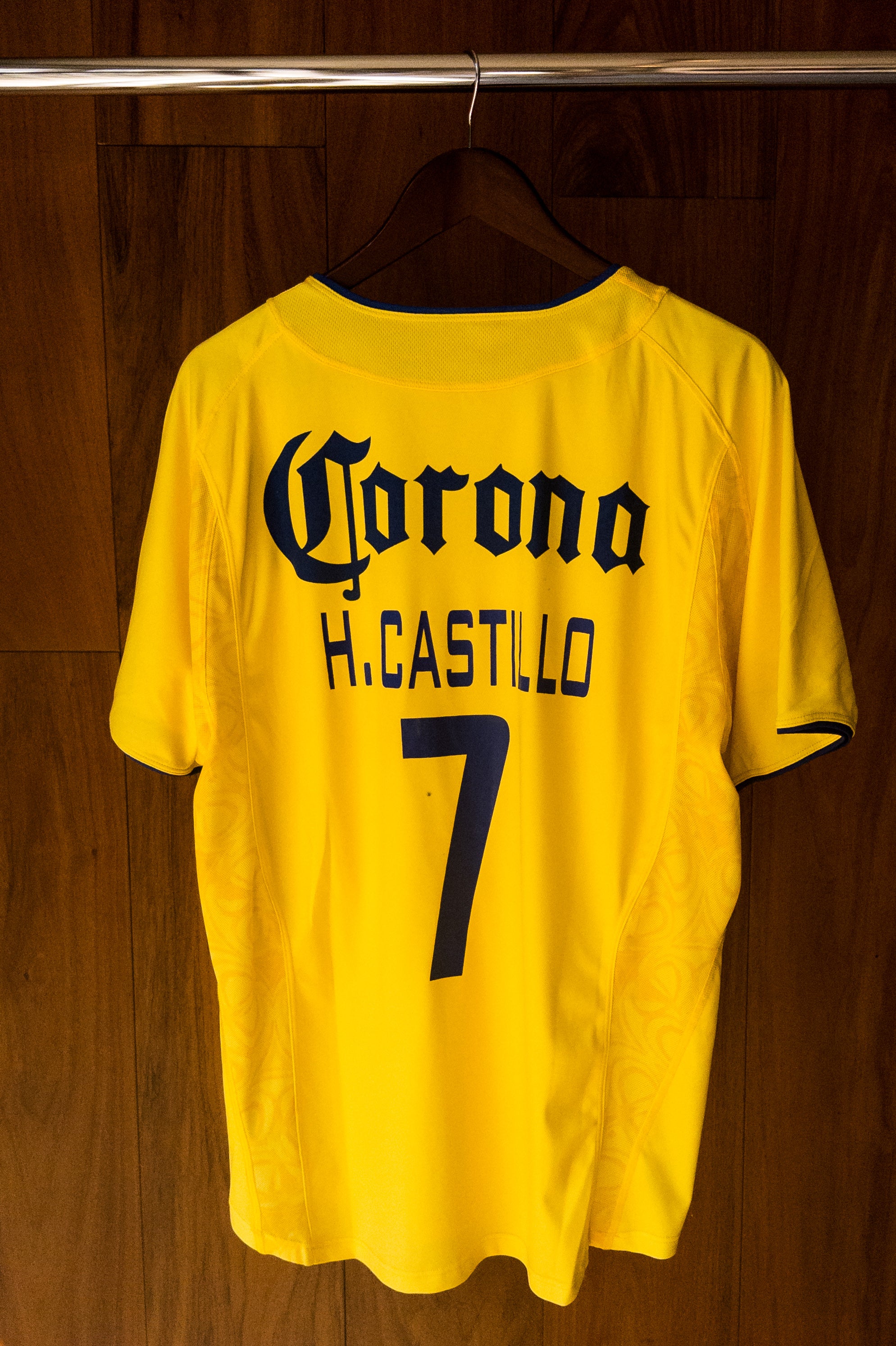 Club América Local 2002/03 Hugo Castillo #7.