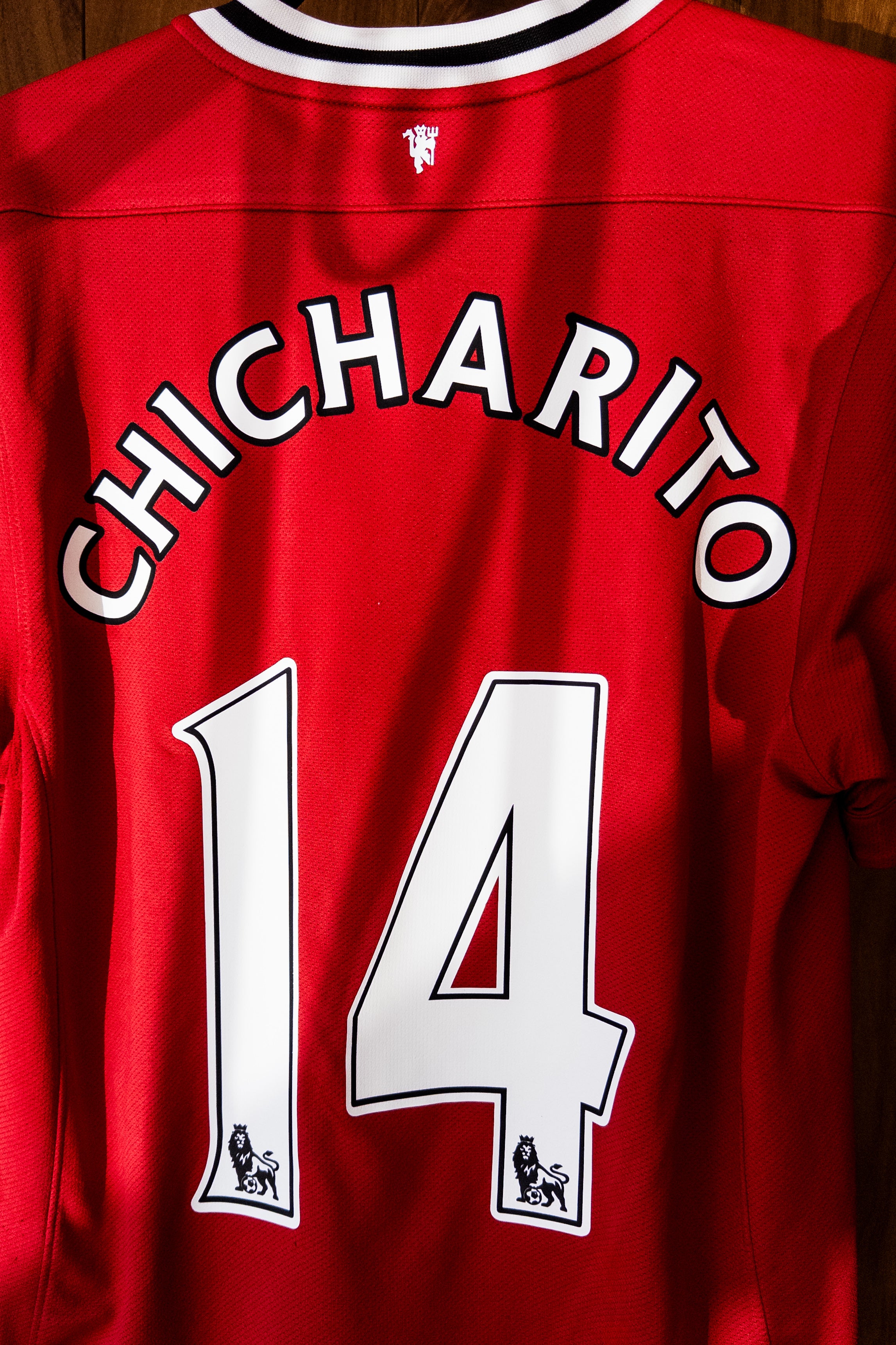 Manchester United Local 2011/12 Javier “Chicharito” Hernández #14.