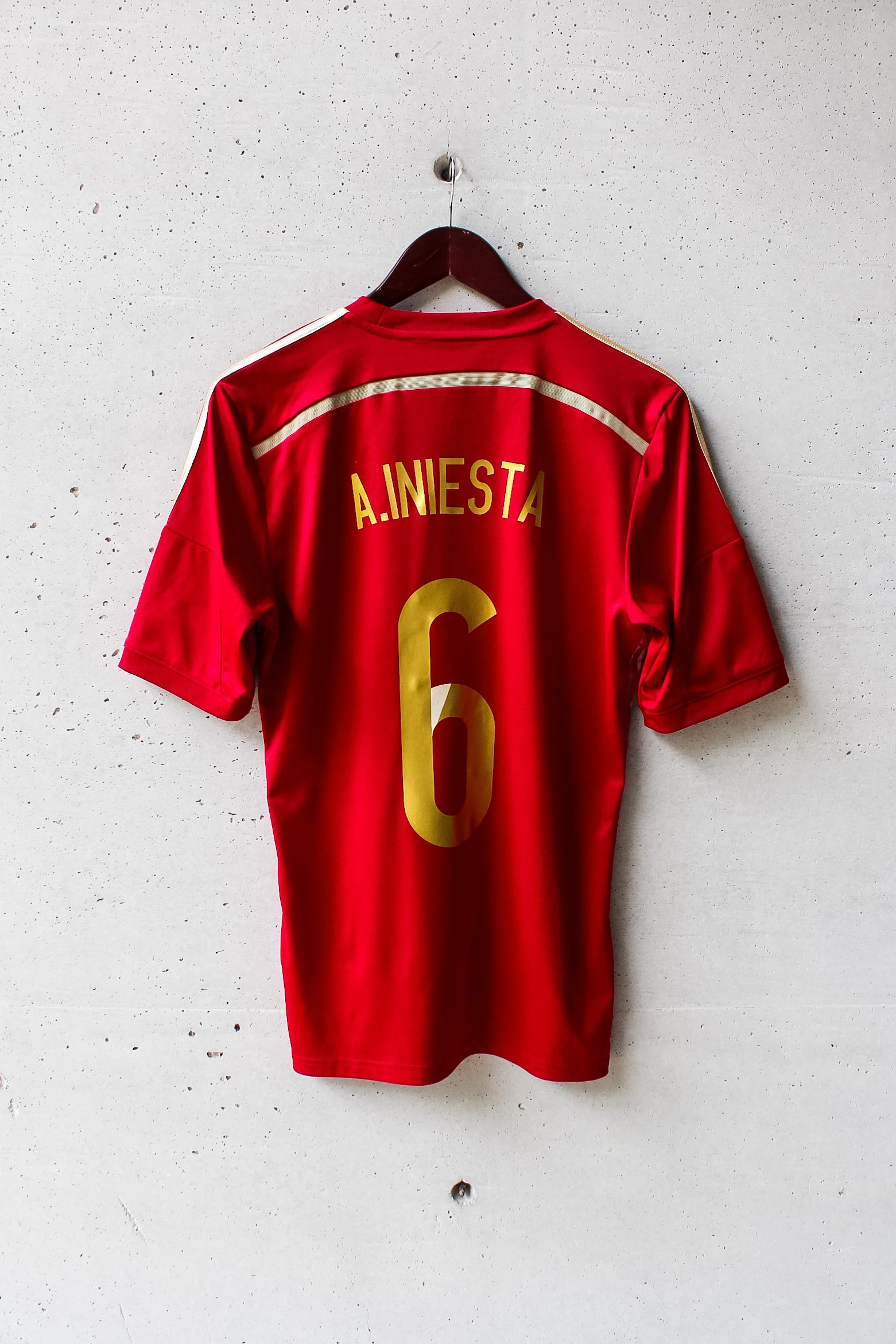 Selección Española Local 2014 Andrés Iniesta #6