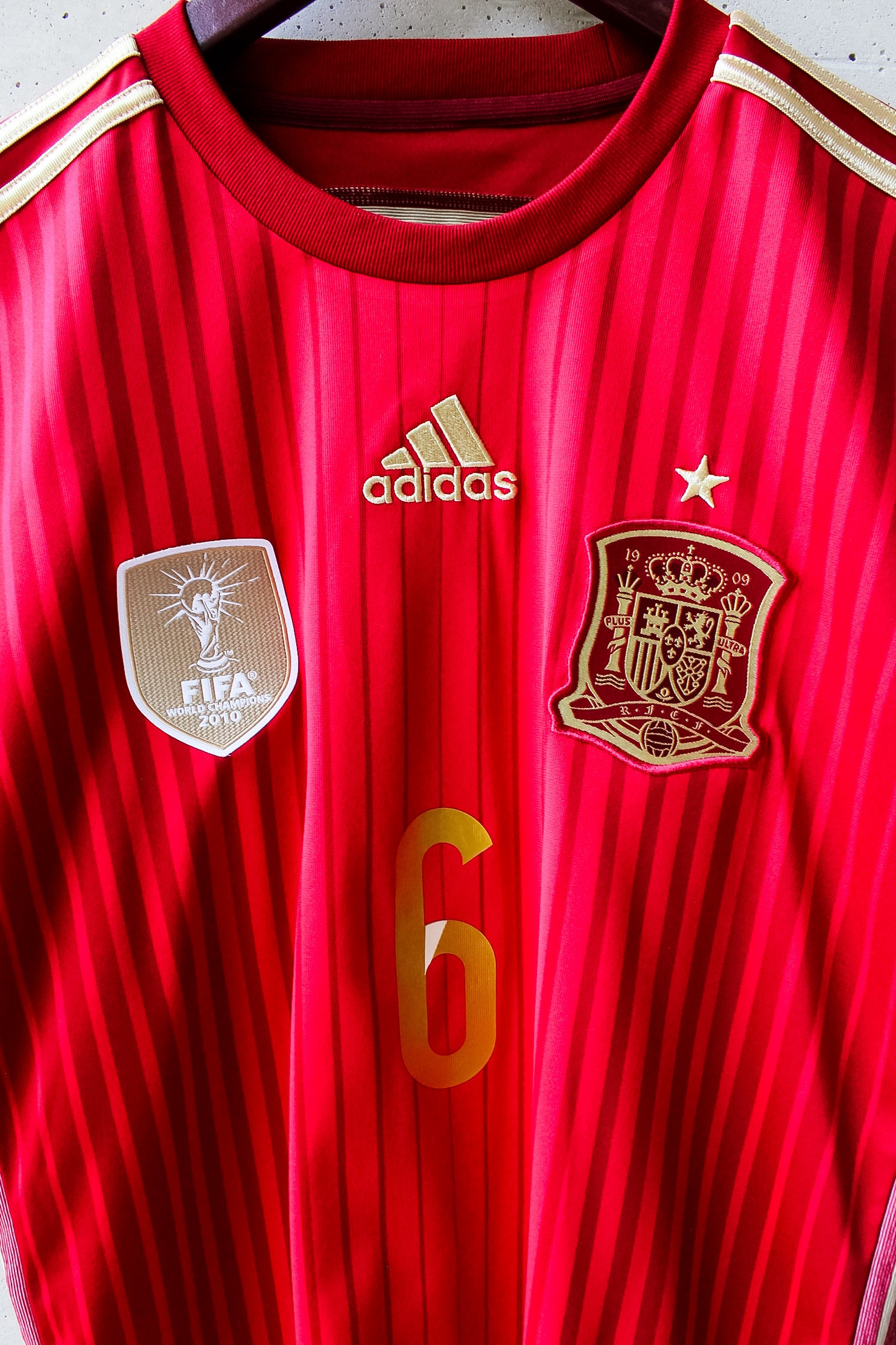 Selección Española Local 2014 Andrés Iniesta #6