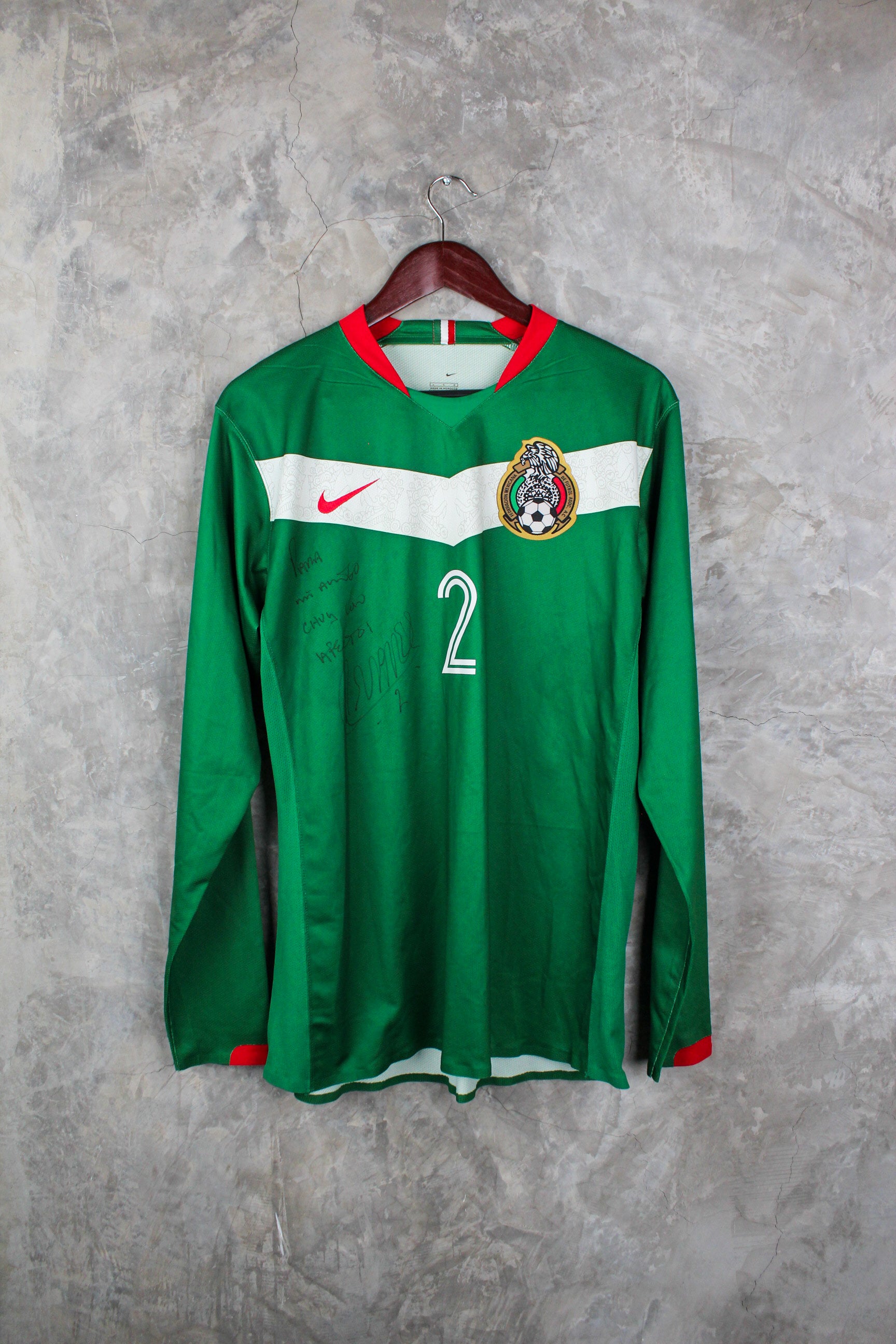 Selección Mexicana 2006 Claudio Suárez #2.