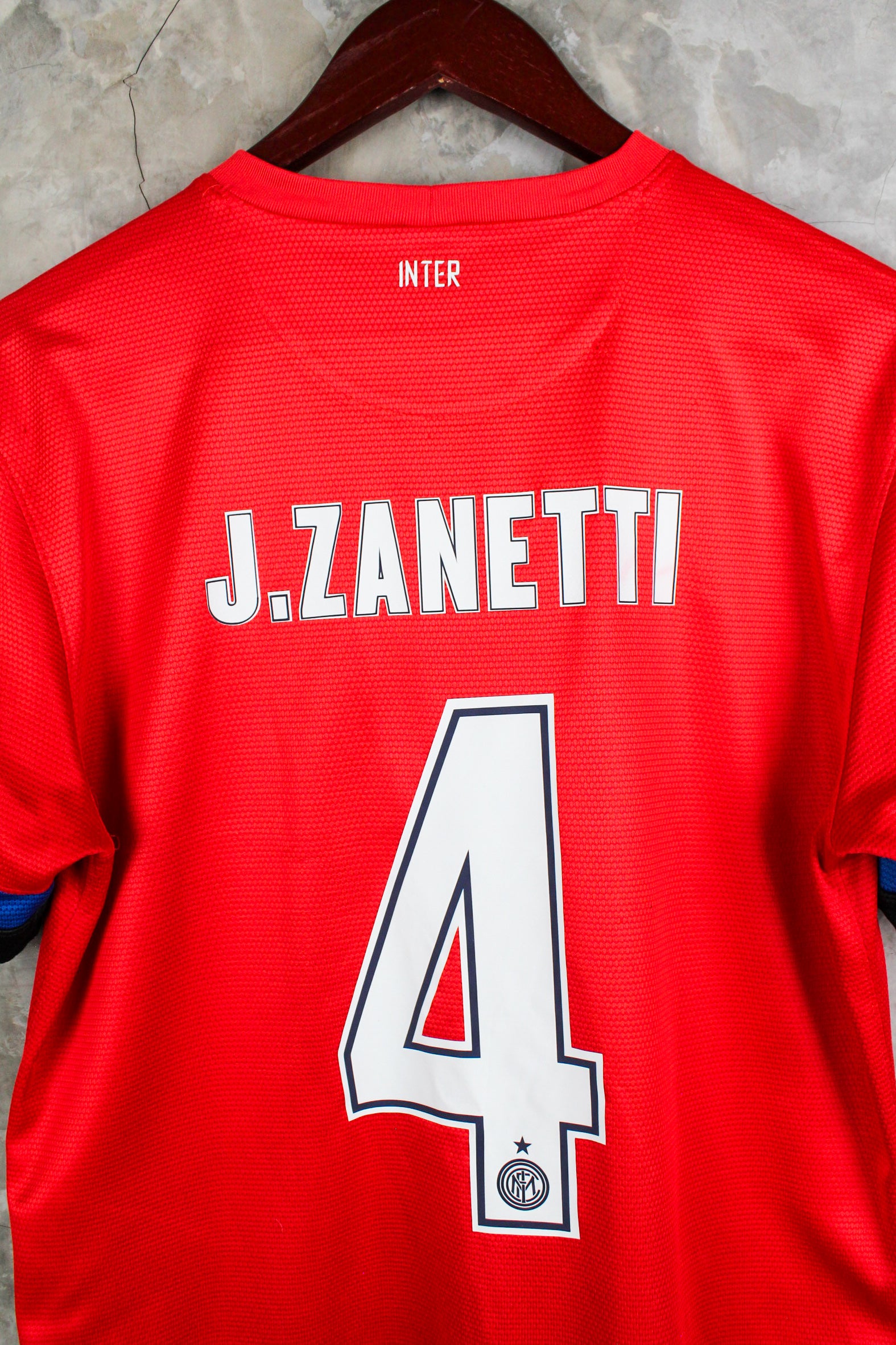 Inter de Milán Visitante 2012/13 Javier Zanetti #4.