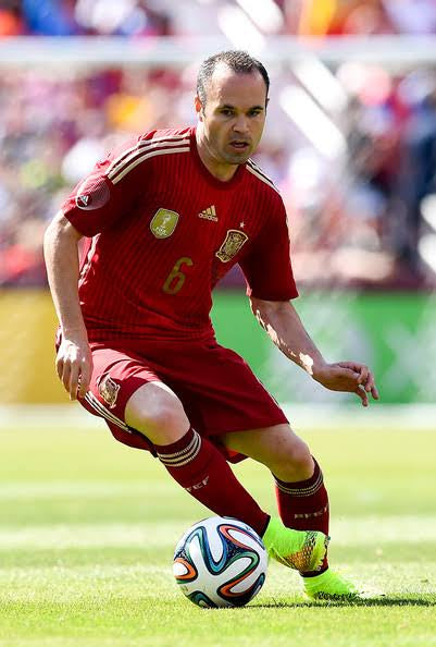 Selección Española Local 2014 Andrés Iniesta #6