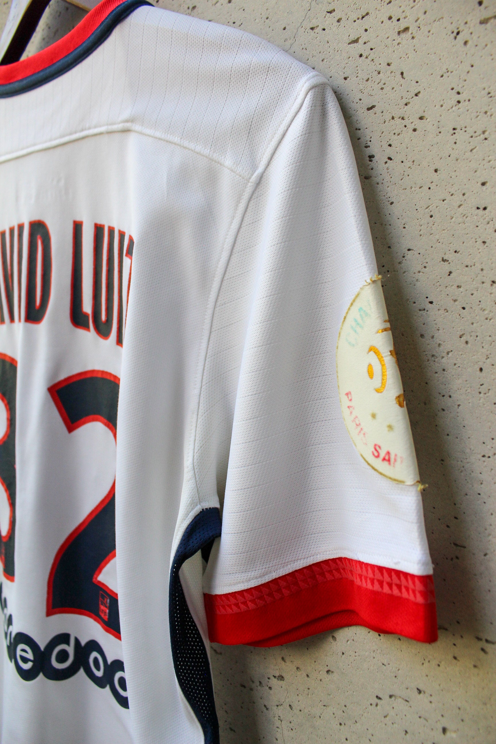 Flocage Officiel - Paris Saint-Germain, David Luiz, 2015/2016 Flocage Officiel - Paris Saint-Germain, David Luiz, 2015/2016