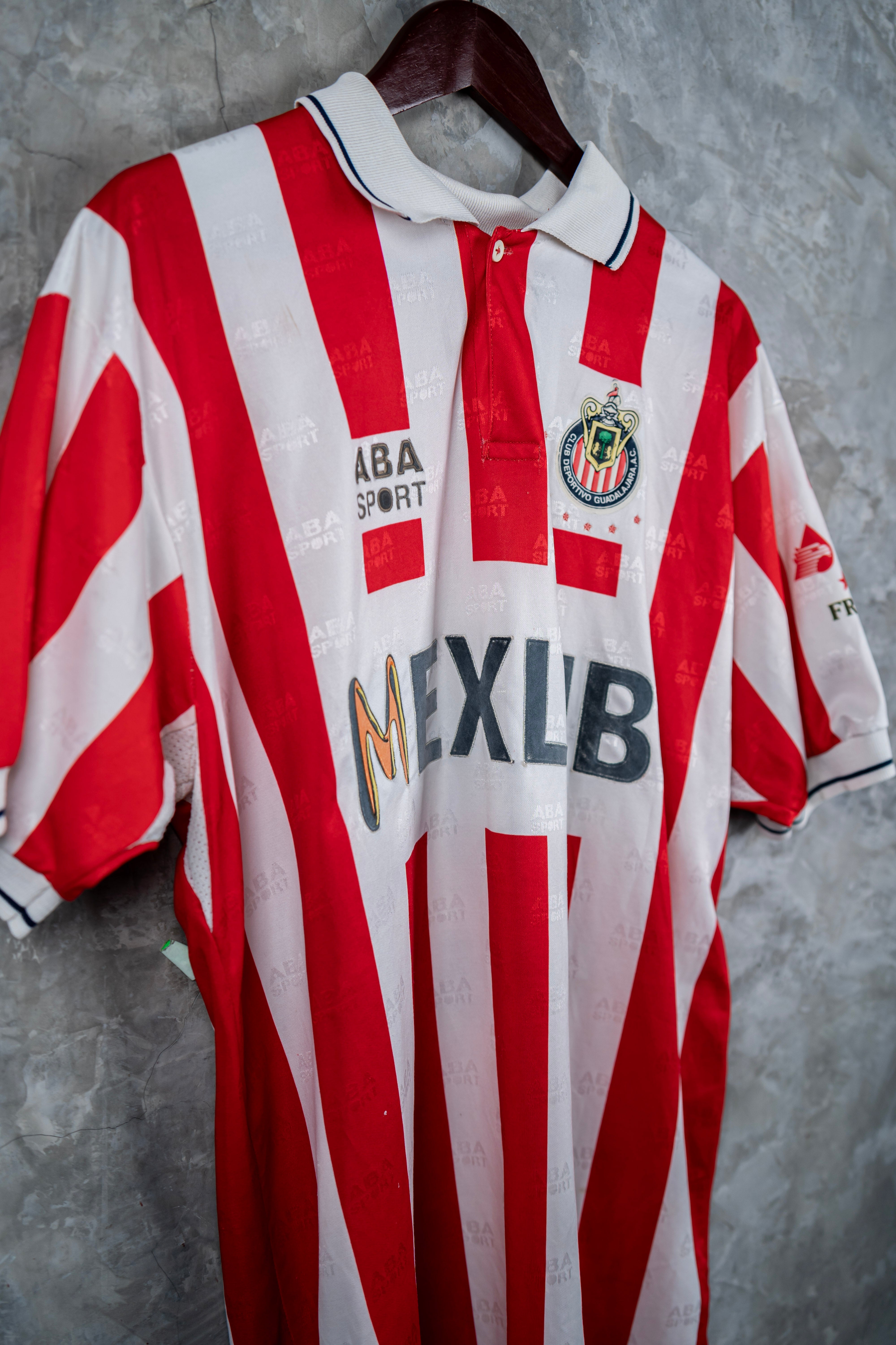 Chivas Local 1996 Gusano Nápoles #26 Aba Sport Utilería