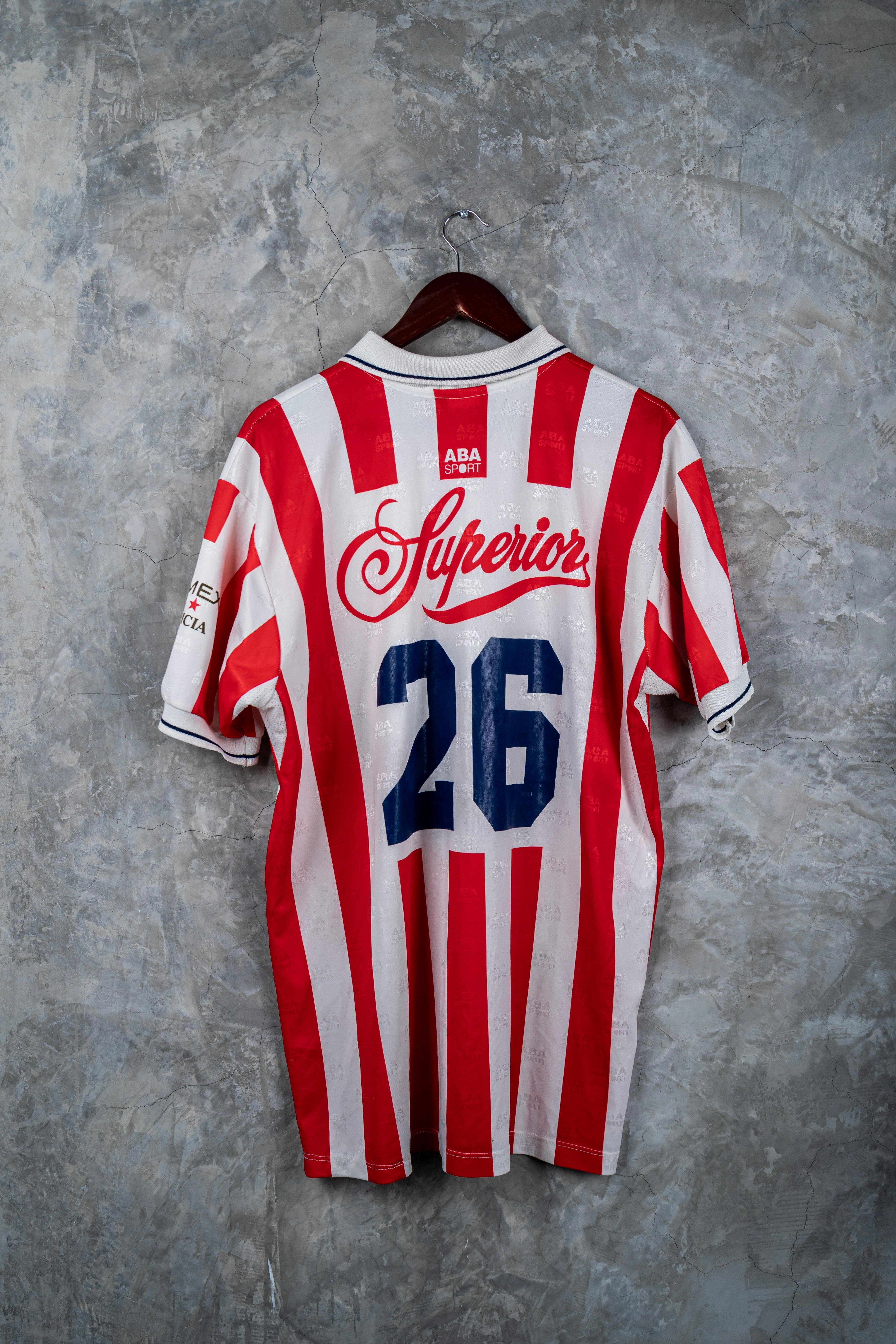 Chivas Local 1996 Gusano Nápoles #26 Aba Sport Utilería