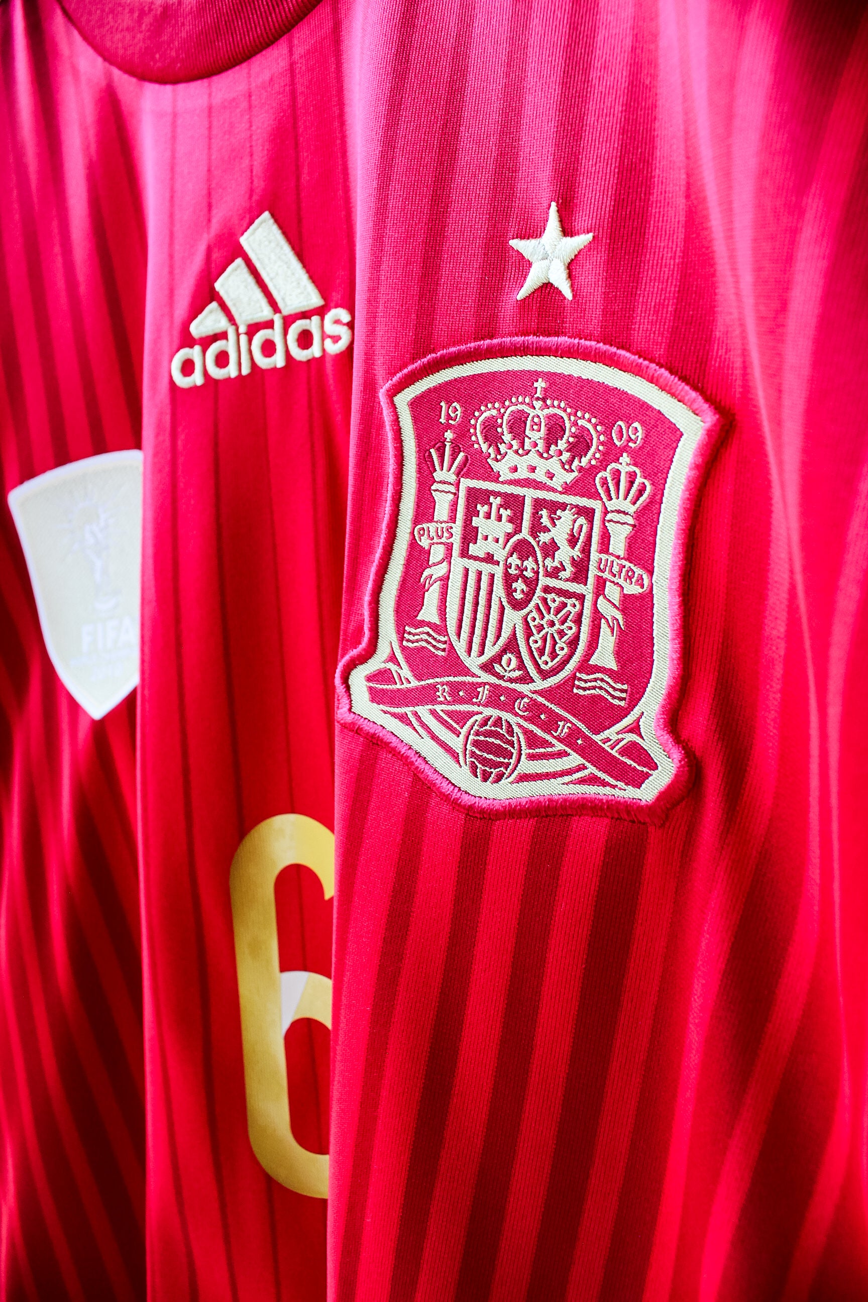 Selección Española Local 2014 Andrés Iniesta #6