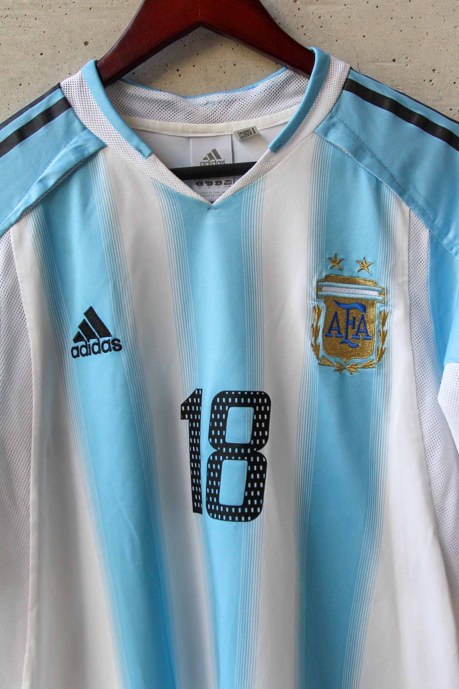 Selección Argentina Local 2005 Lionel Messi #18.