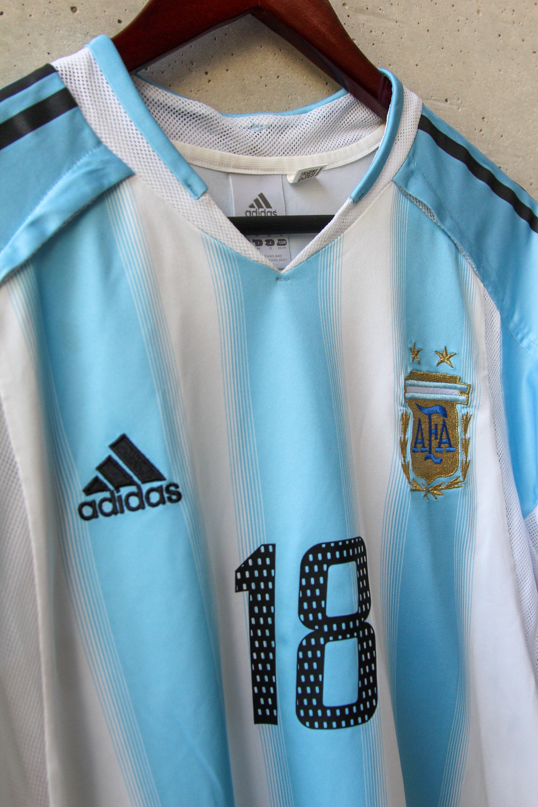 Selección Argentina Local 2005 Lionel Messi #18.