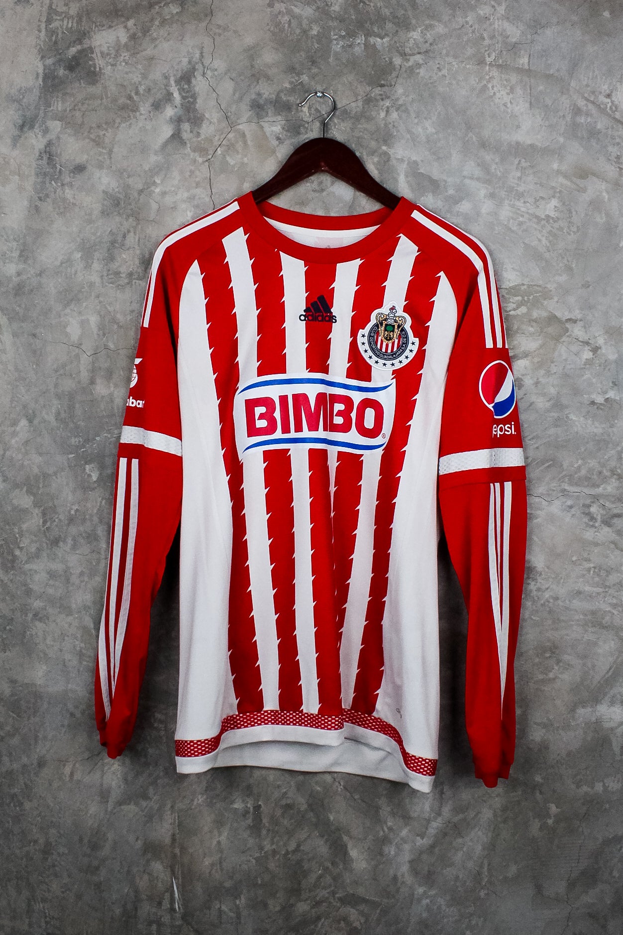Chivas Local 2015/16 Omar Bravo #9 Manga larga