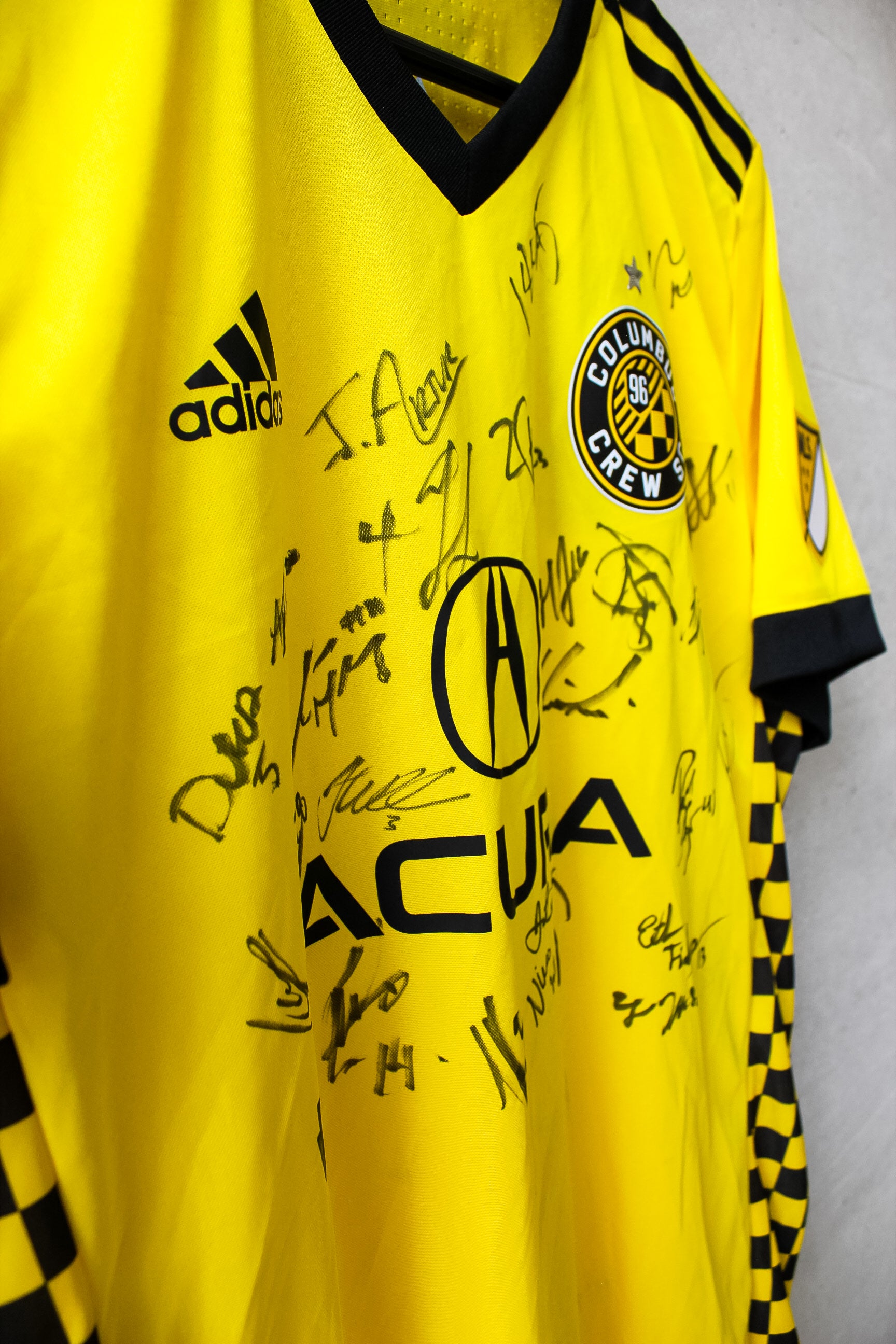 Columbus Crew Local 2017/18 Firmada Plantel completo