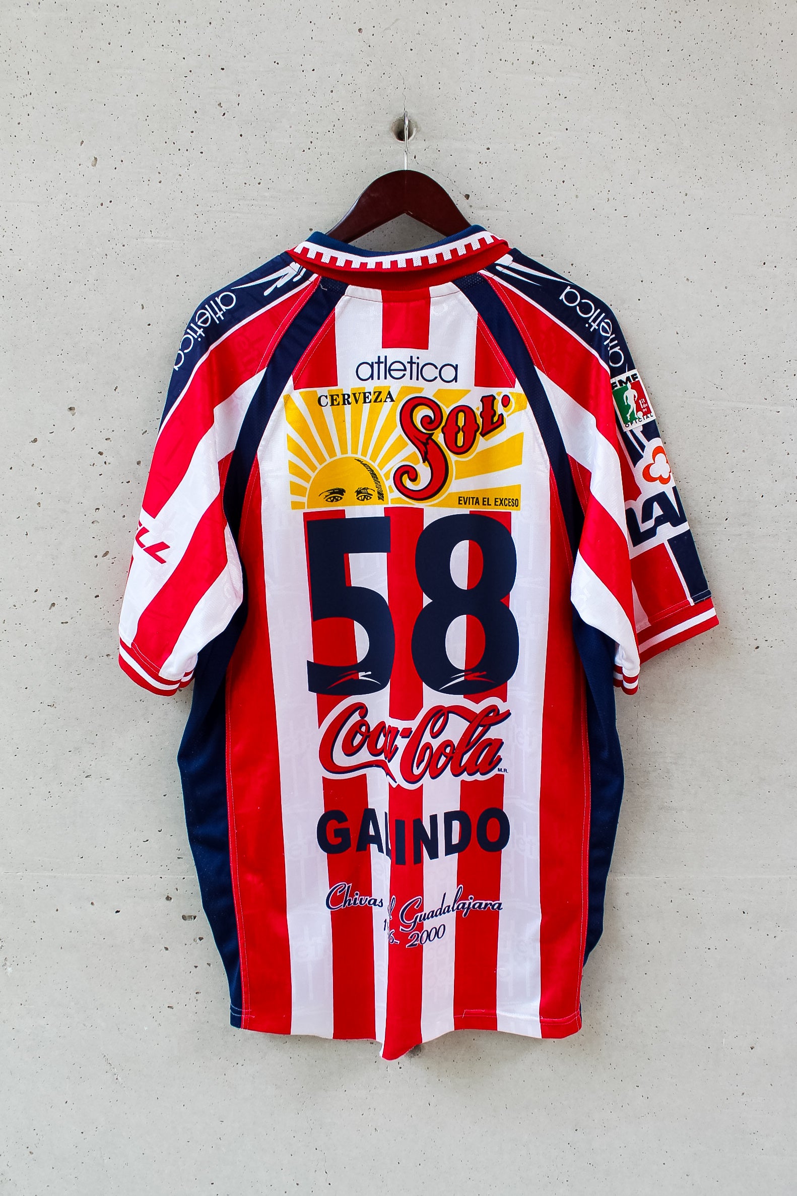 Chivas Local 1999/2000 Benjamín “Maestro” Galindo #58