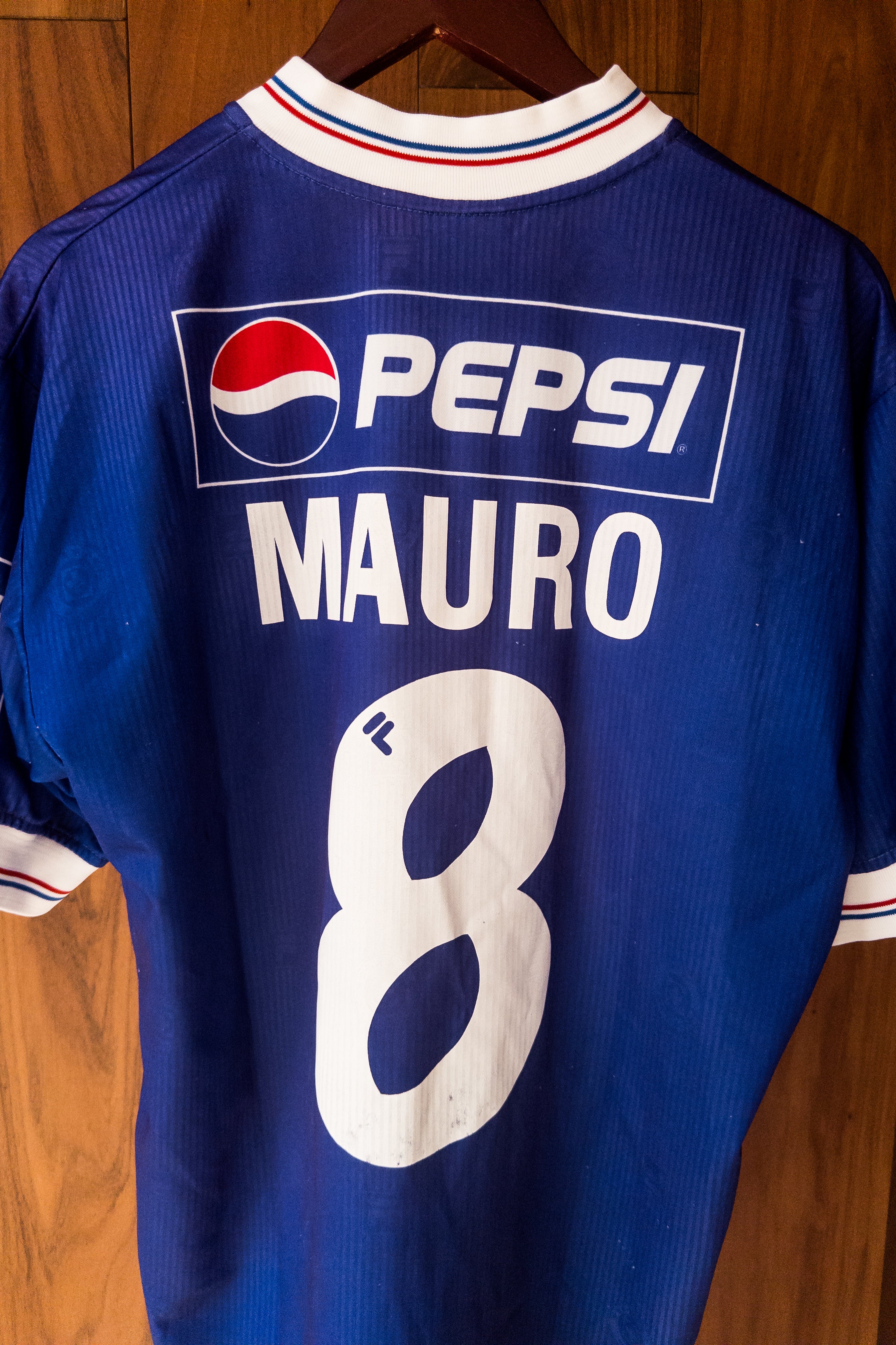 Cruz Azul Local 1998/99 Mauro Camoranesi #8.