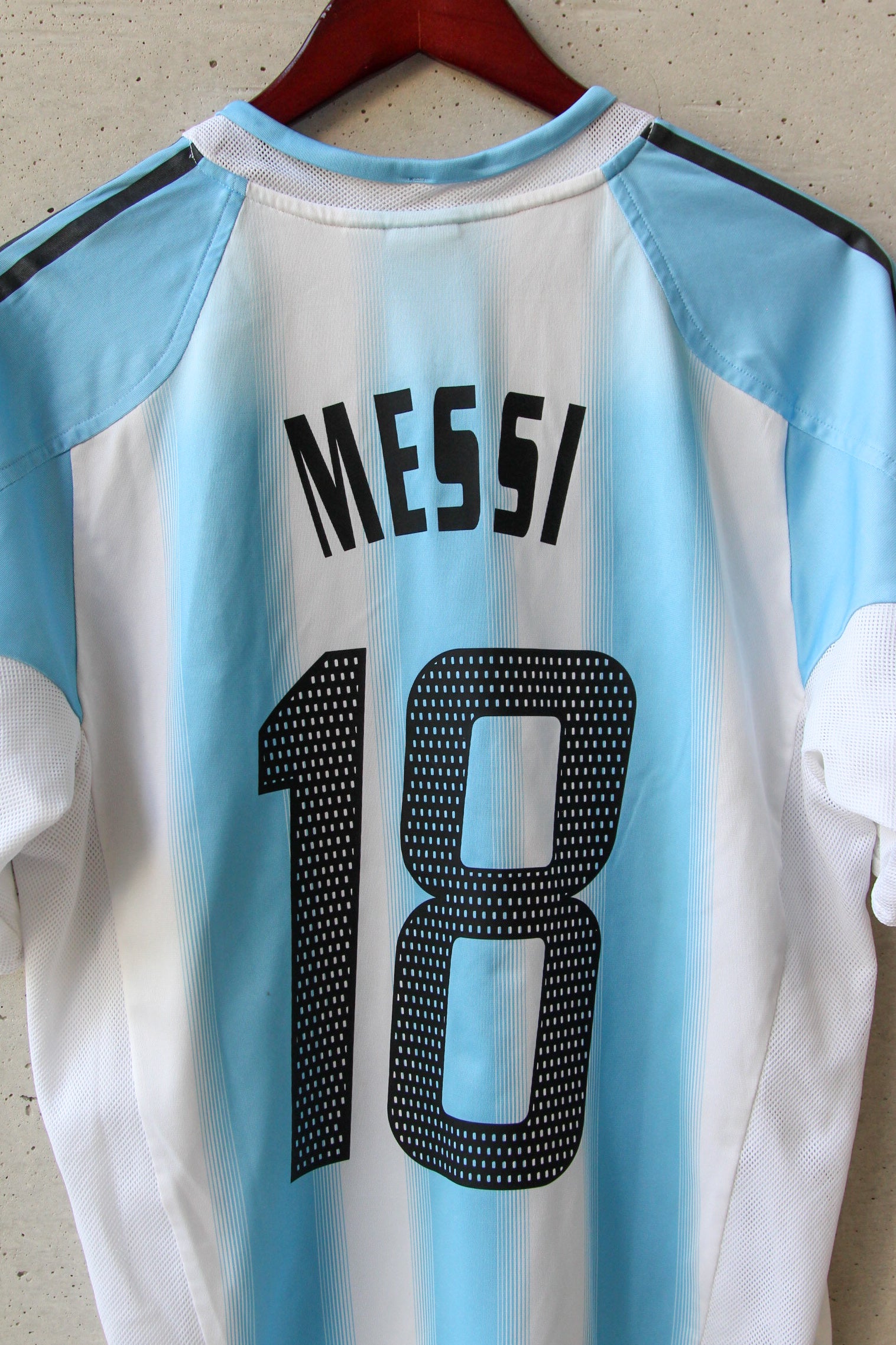 Selección Argentina Local 2005 Lionel Messi #18.