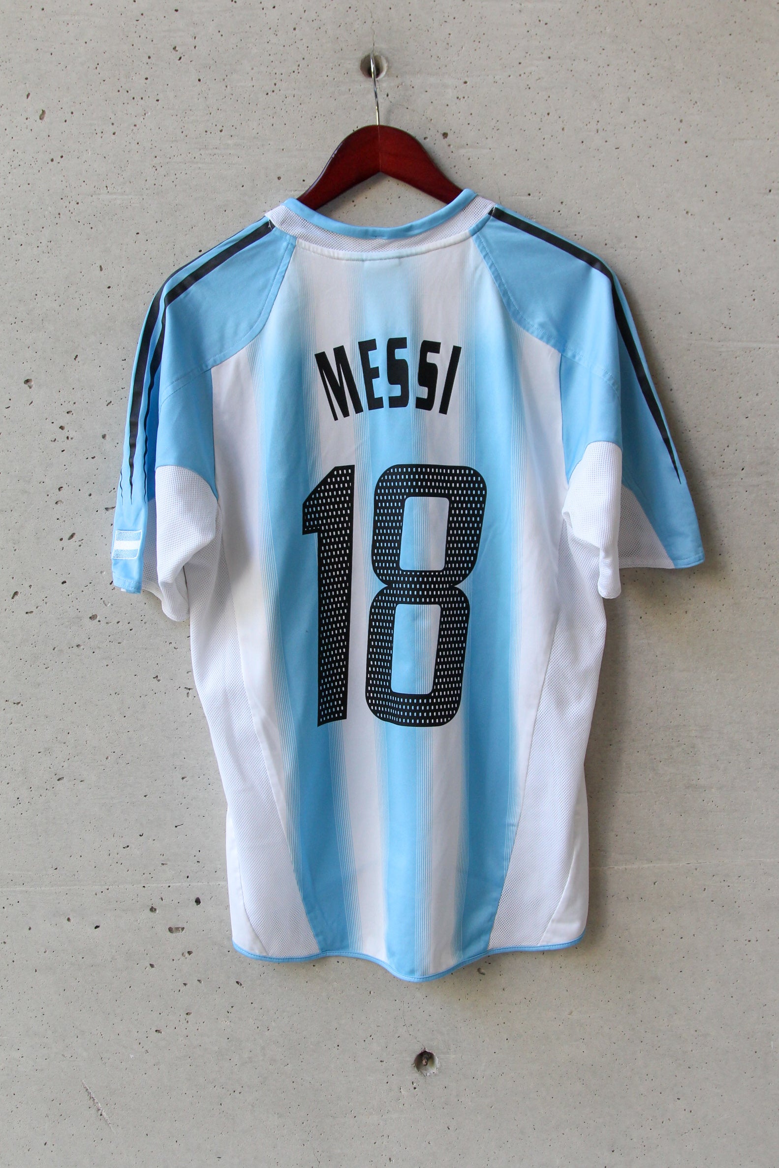 Selección Argentina Local 2005 Lionel Messi #18.