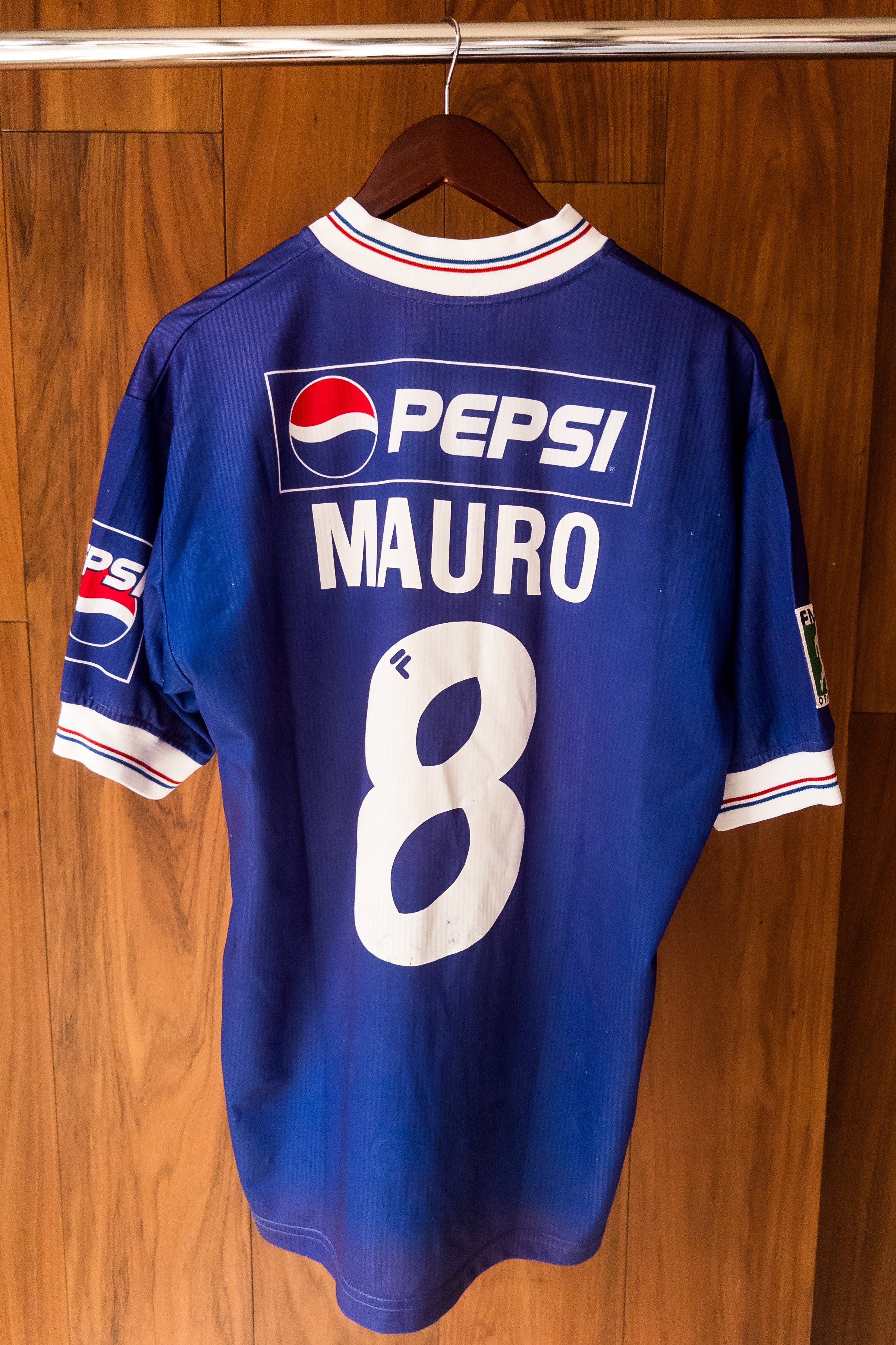 Cruz Azul Local 1998/99 Mauro Camoranesi #8.