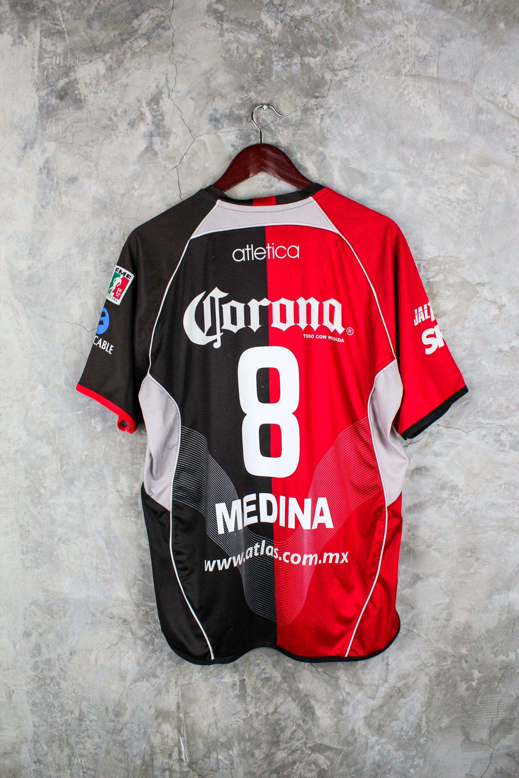 Atlas FC Local 2007/08 Juan Carlos Medina #8.