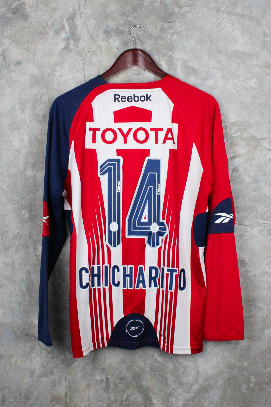 Chivas Local 2009/10 Javier "Chicharito" Hernández #14 Manga larga