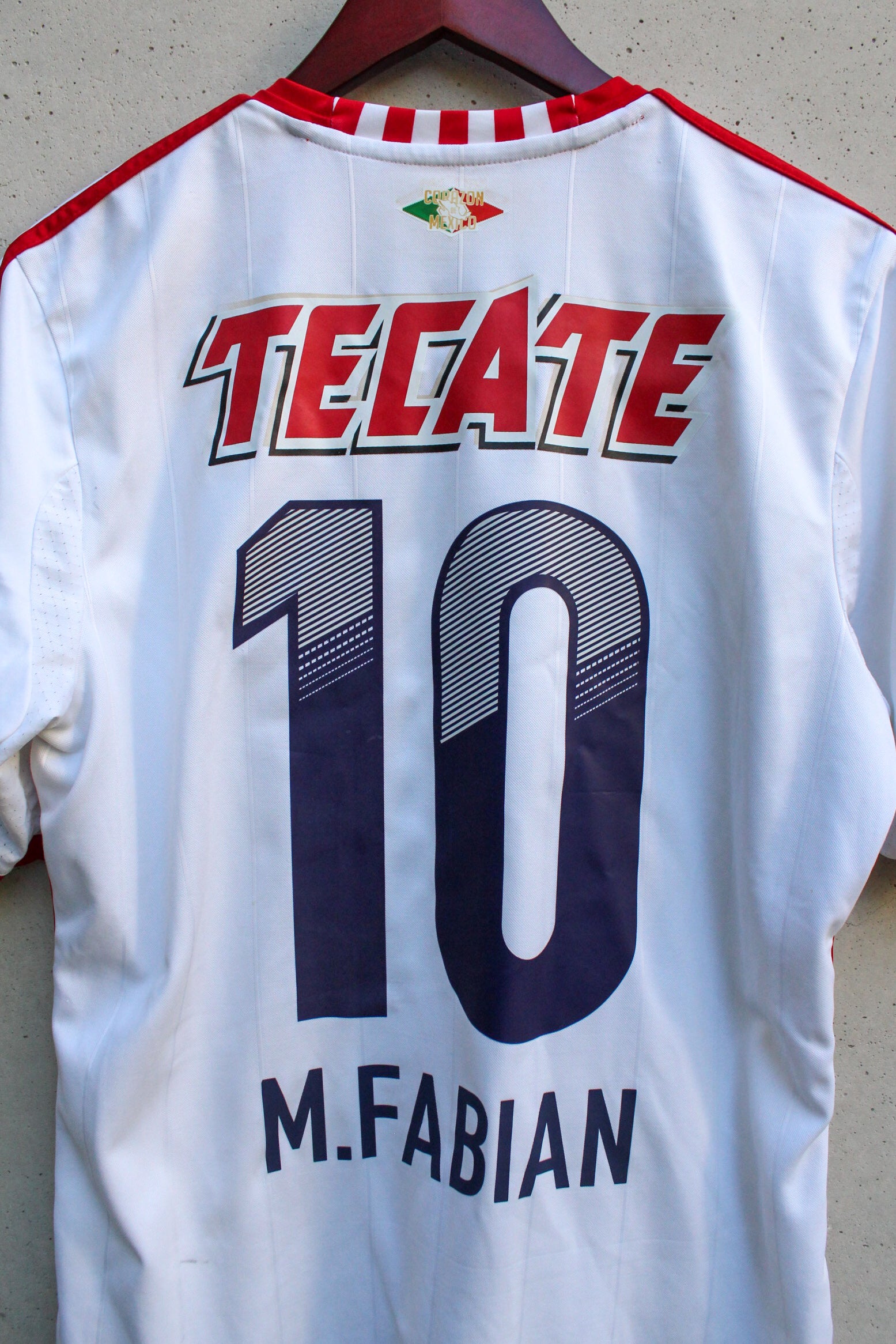 Chivas Visitante 2012/13 Marco Fabián #10.