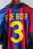 FC Barcelona Local 2001/02 Frank De Boer #3.