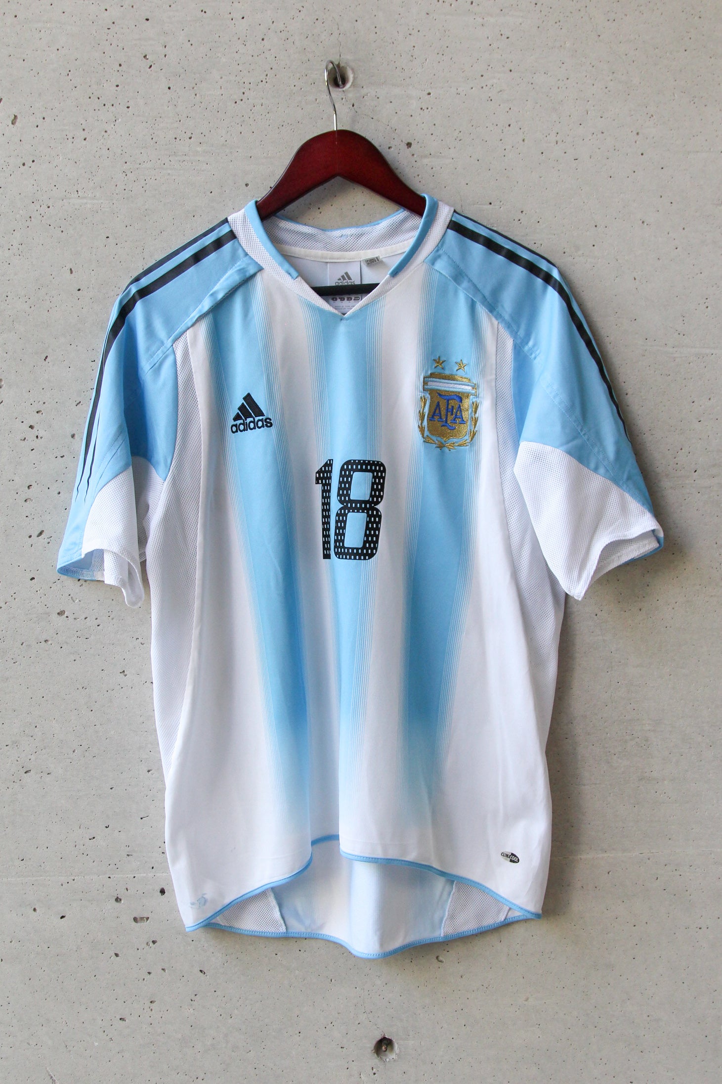 Selección Argentina Local 2005 Lionel Messi #18.