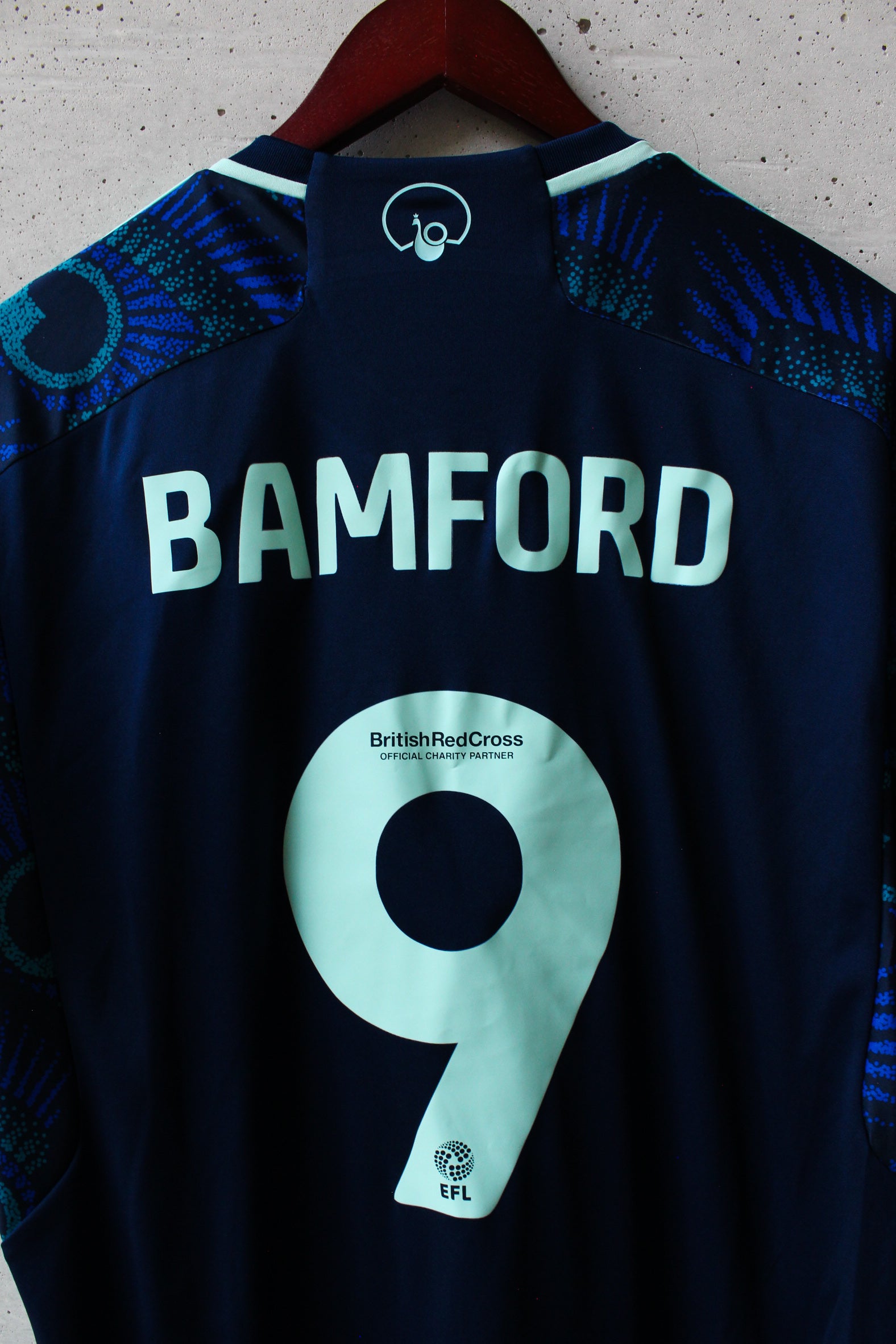 Leeds United Visitante 2023/24 Patrick Bamford #9