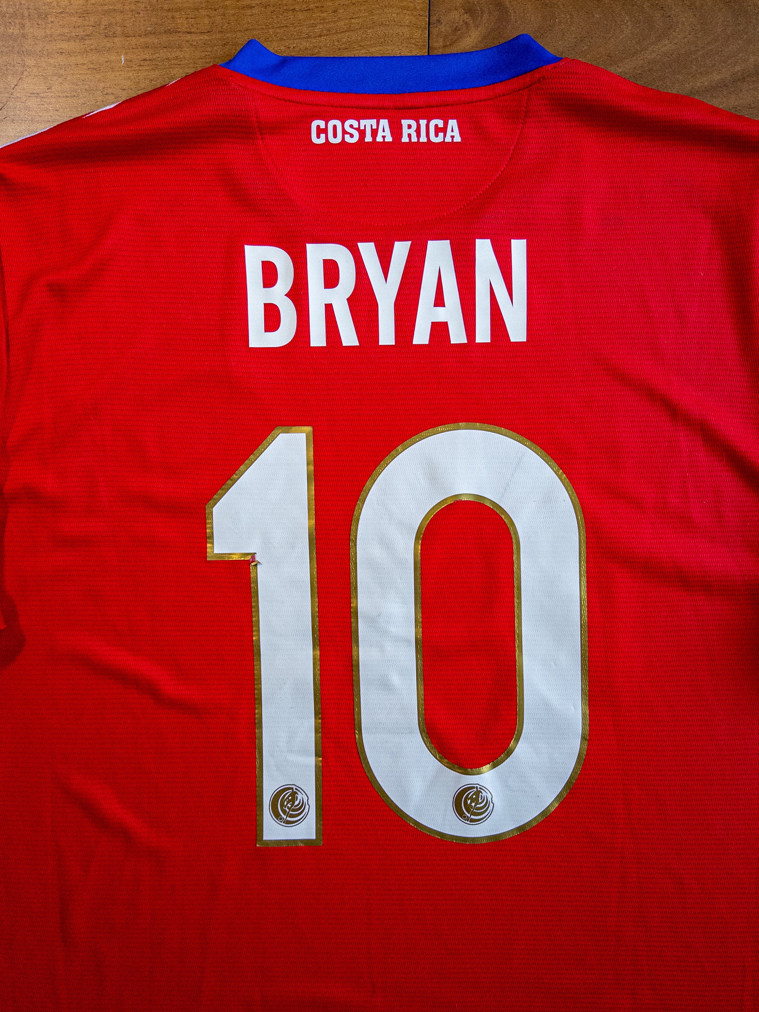 Selección Costa Rica Local 2016 Bryan Ruiz #10