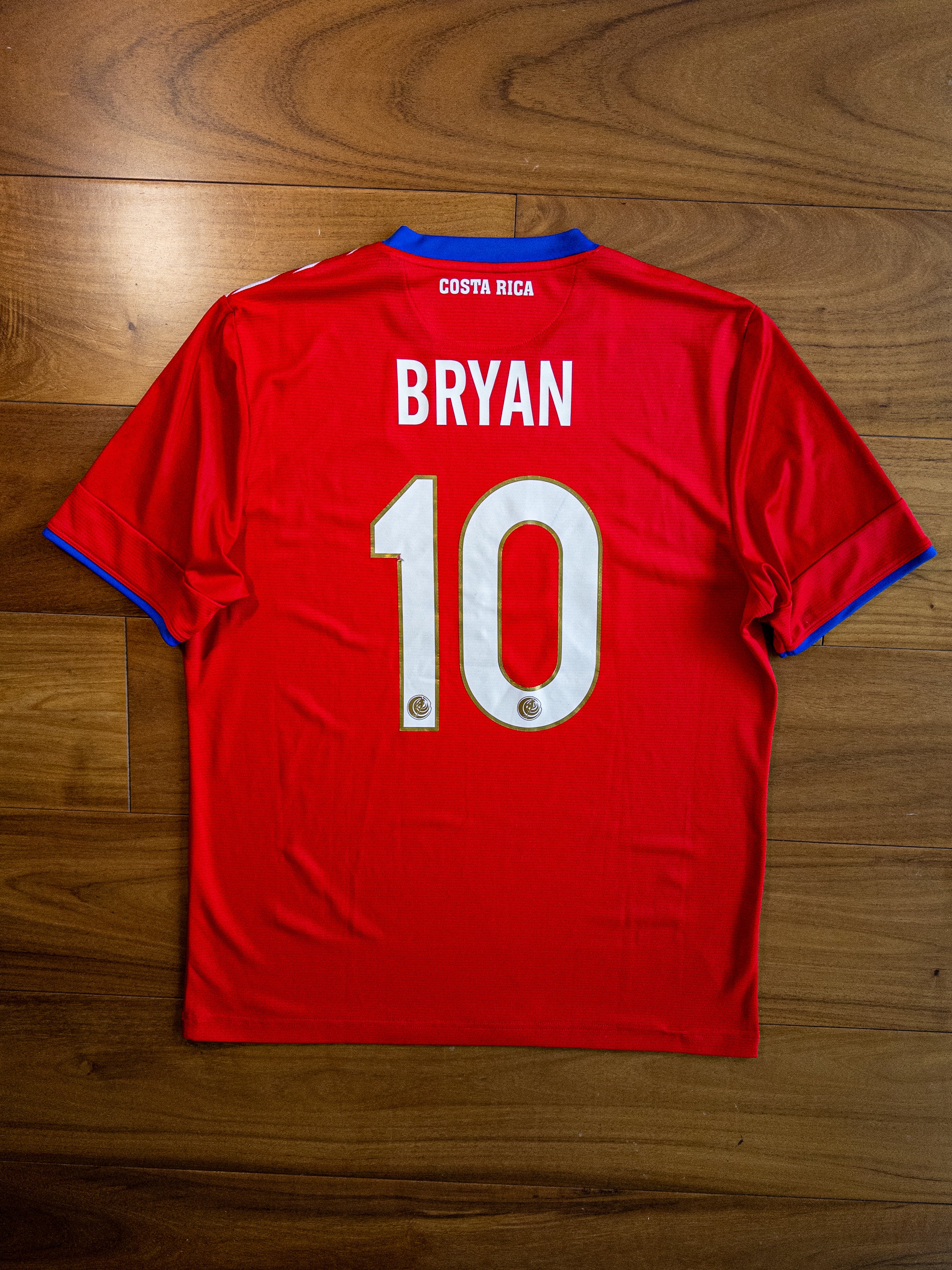 Selección Costa Rica Local 2016 Bryan Ruiz #10