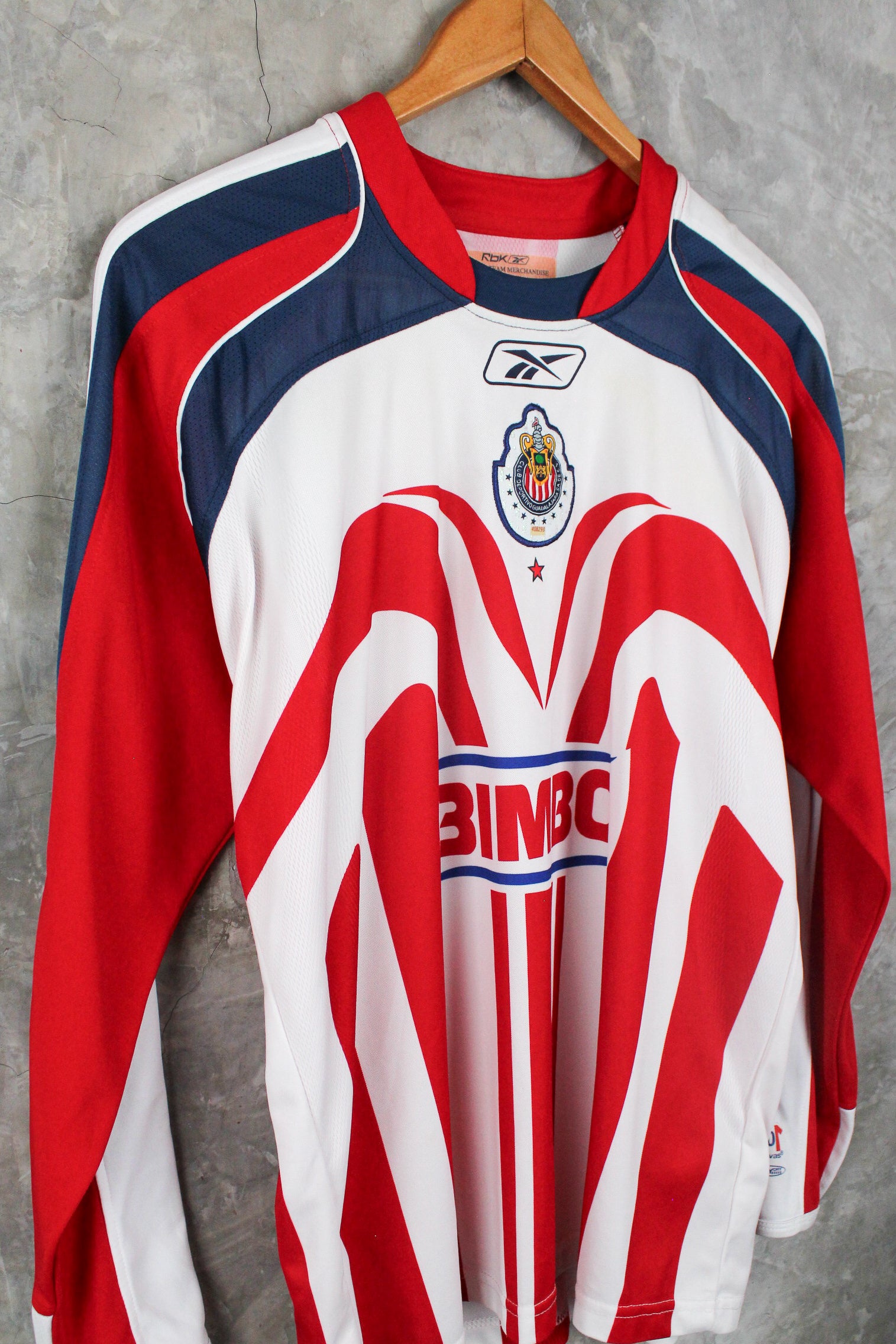 Chivas Local 2006/07 Omar Bravo #9 mangas largas