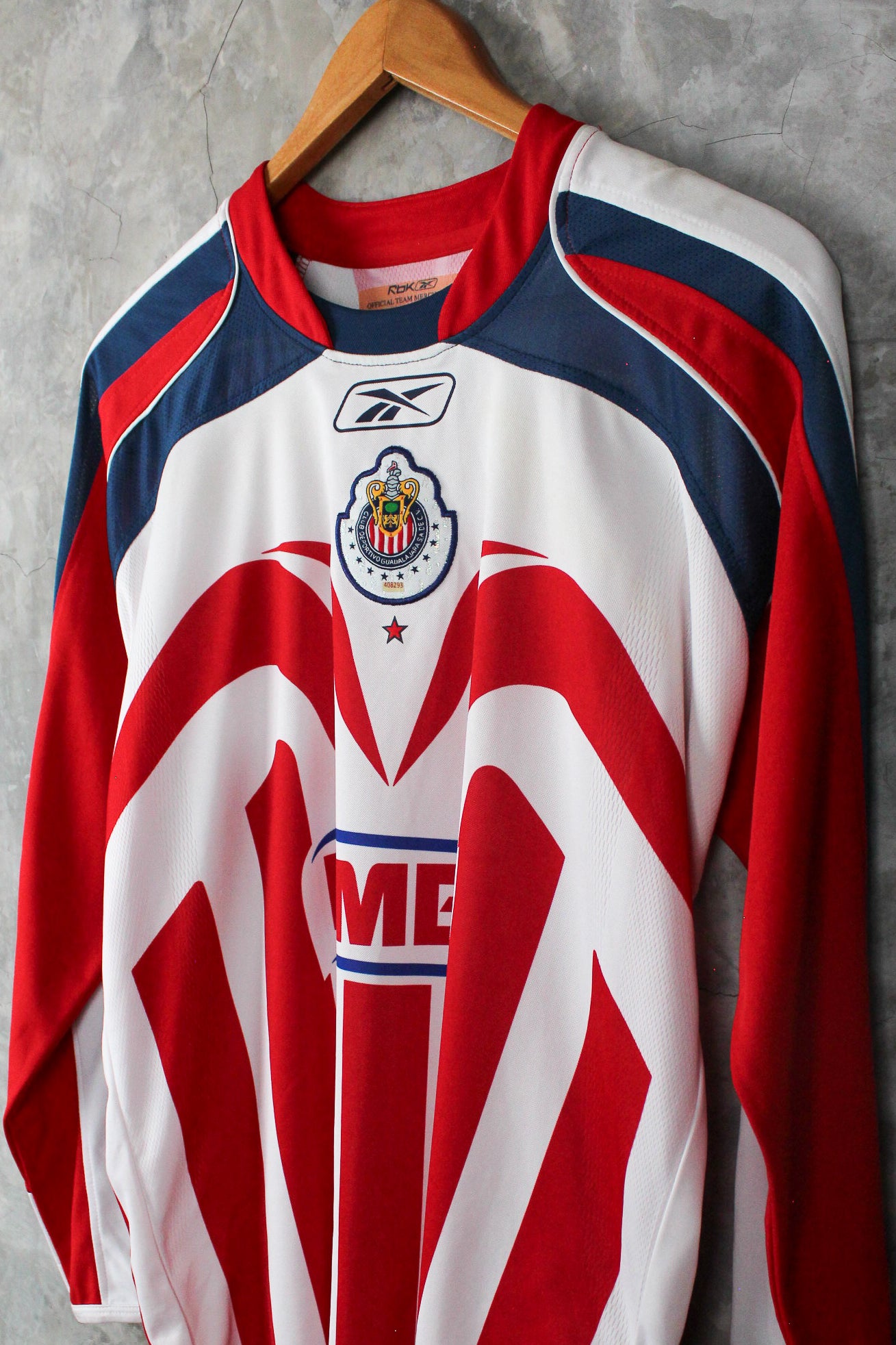 Chivas Local 2006/07 Omar Bravo #9 mangas largas