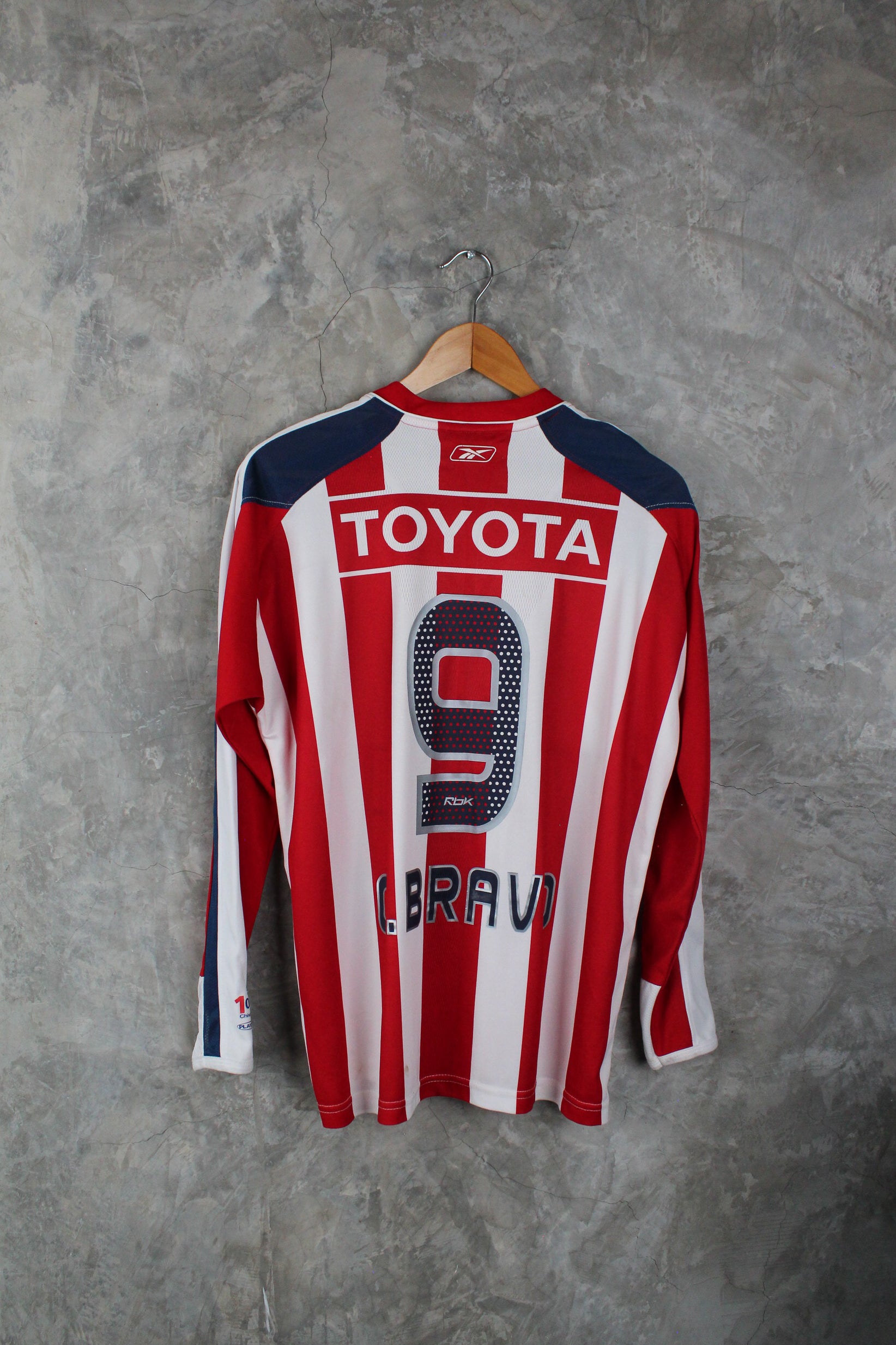 Chivas Local 2006/07 Omar Bravo #9 mangas largas