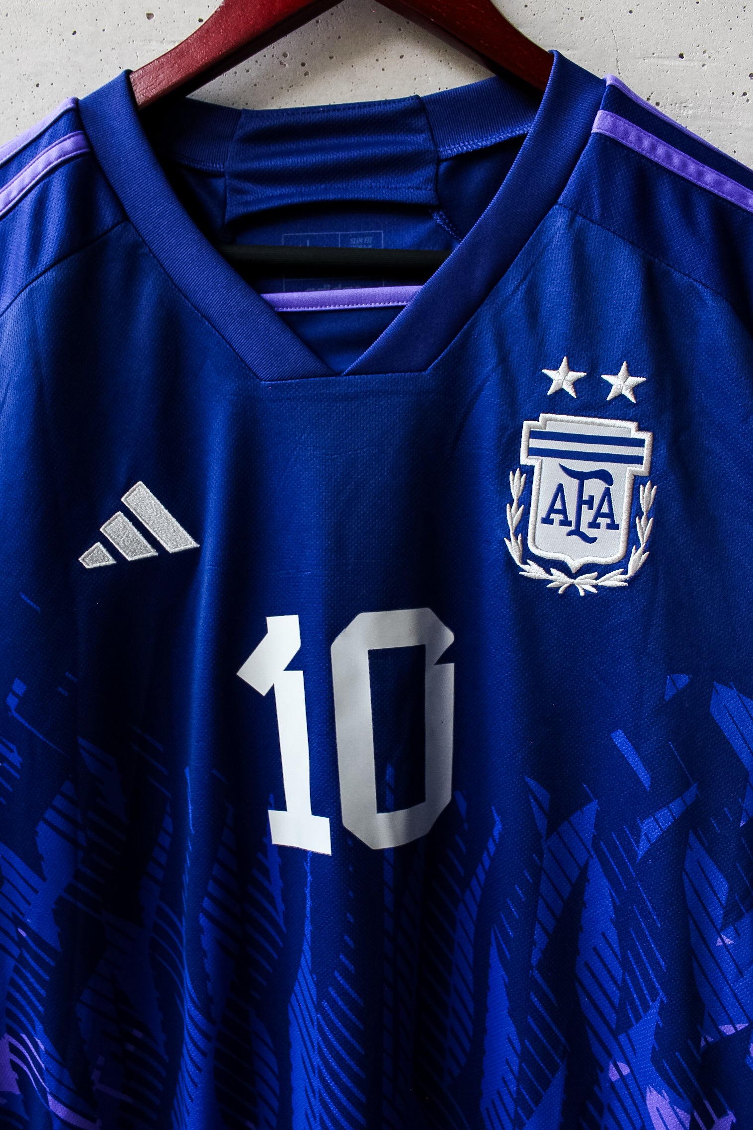 Selección Argentina Visitante 2022 Lionel Messi #10